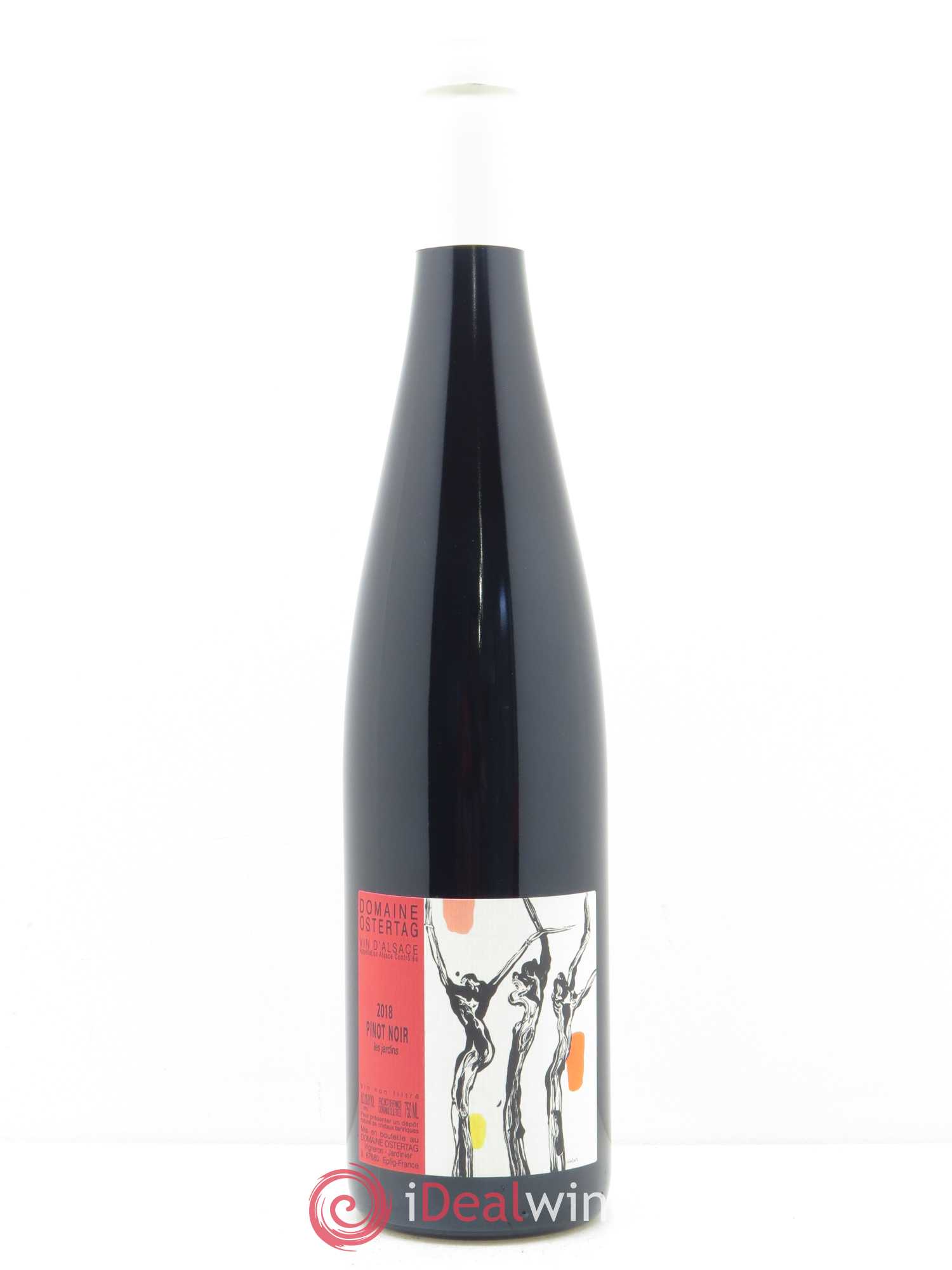 Alsace Pinot Noir Les Jardins Ostertag (Domaine) 2018 - Lot de 1 bouteille - 0