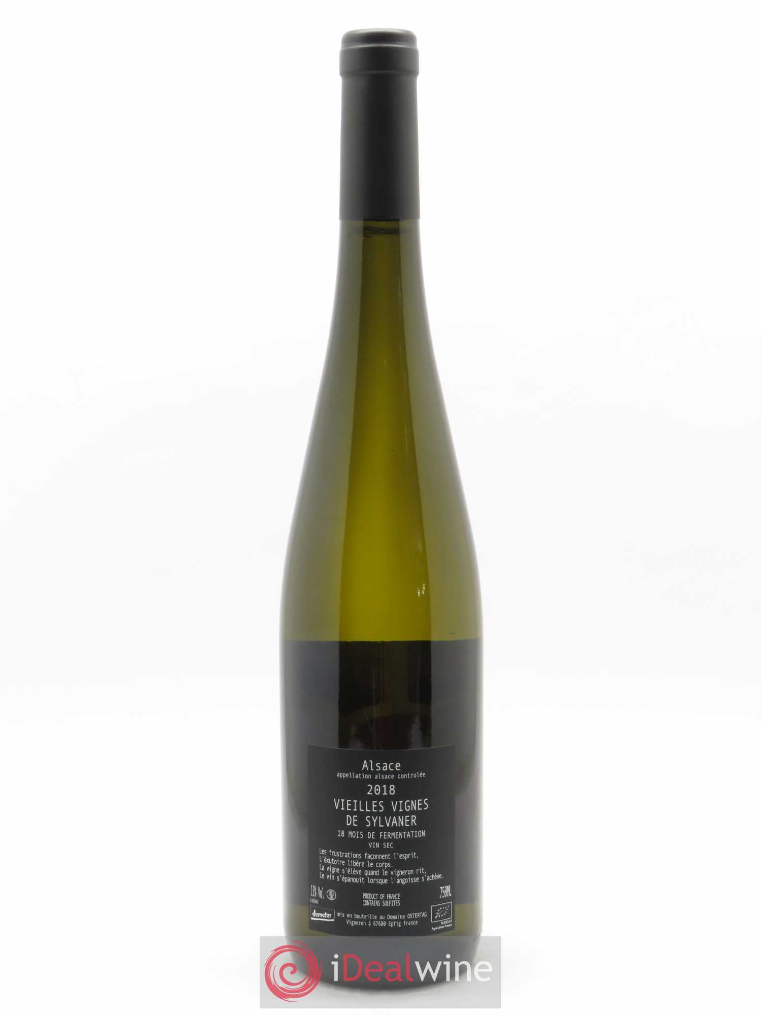 Vin de France L'exutoire SVV3 Ostertag (Domaine) 2018 - Lot de 1 bouteille - 1