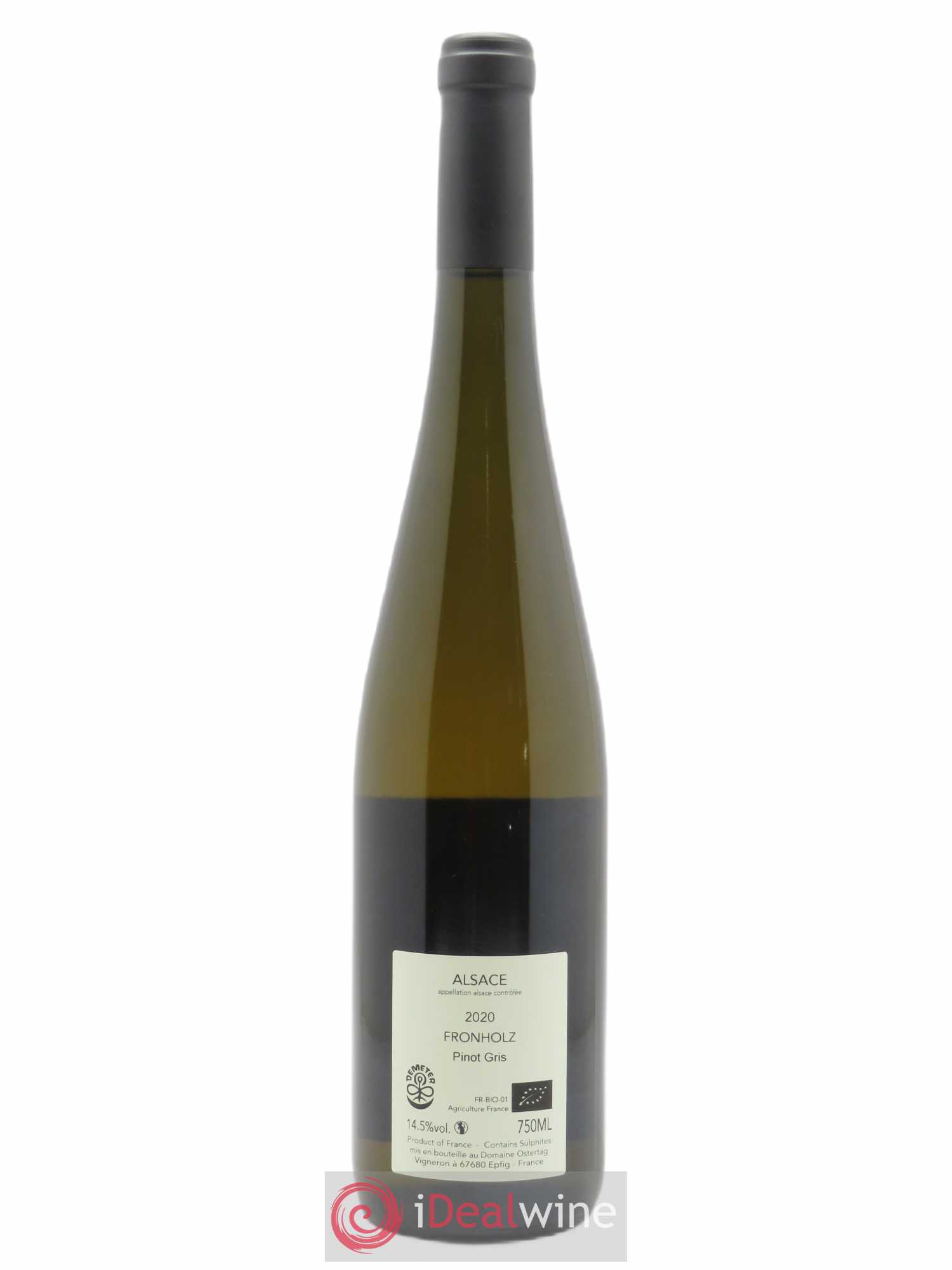 Alsace Pinot Gris Fronholz Ostertag (Domaine) 2020 - Lot of 1 bottle - 1