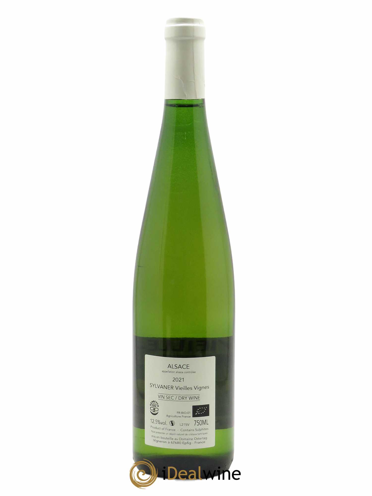 Alsace Sylvaner Les Vieilles Vignes Ostertag (Domaine) 2021 - Lot de 1 bouteille - 1