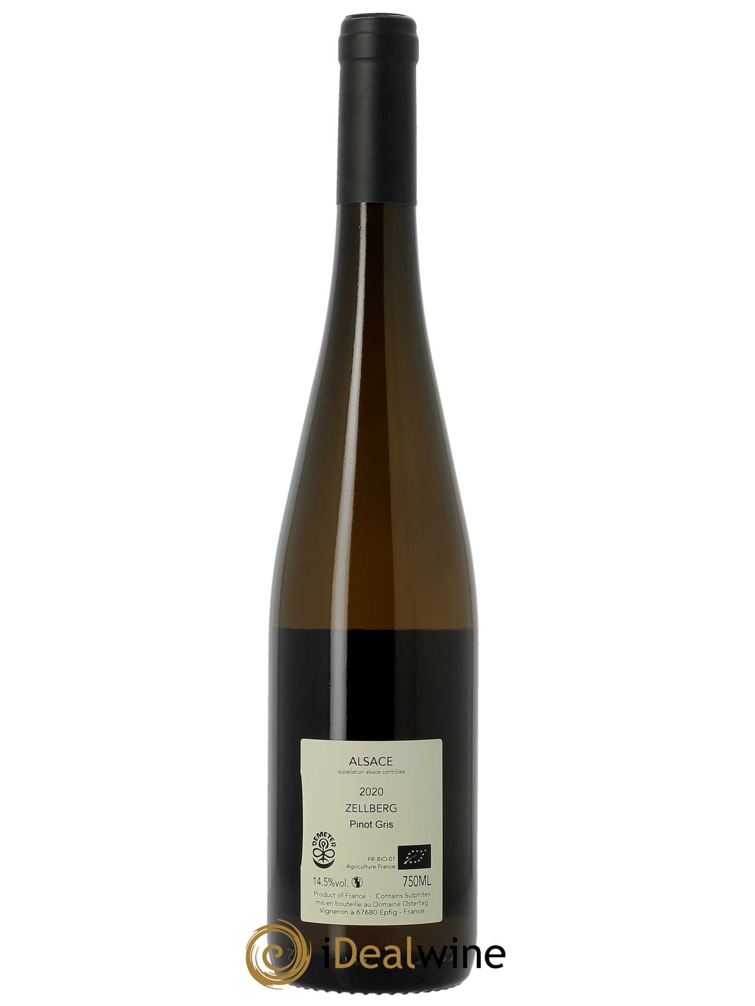 Alsace Pinot Gris Zellberg Ostertag (Domaine) 2020 - Posten von 1 Flasche - 1