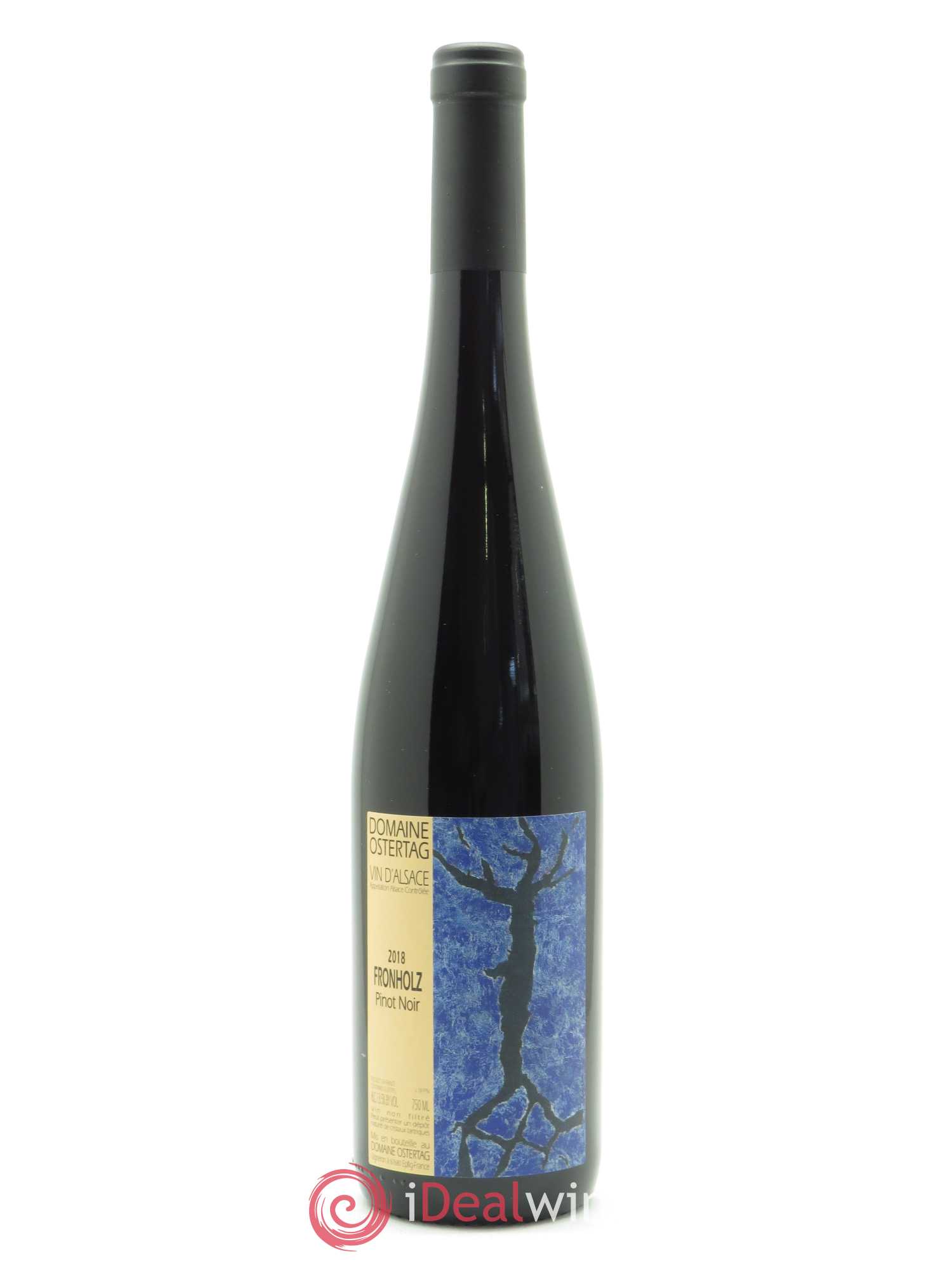 Alsace Pinot Noir Fronholz Ostertag (Domaine) 2018 - Lot de 1 bouteille - 0