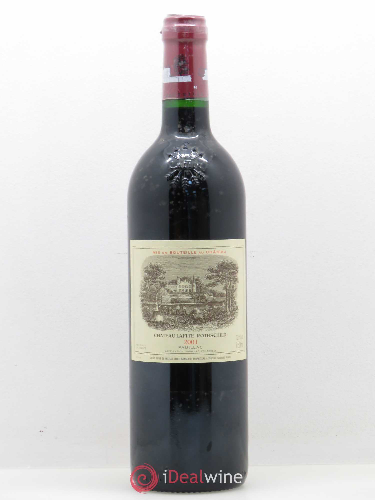 Château Lafite Rothschild 1er Grand Cru Classé 2001 - Lot de 1 bouteille - 0