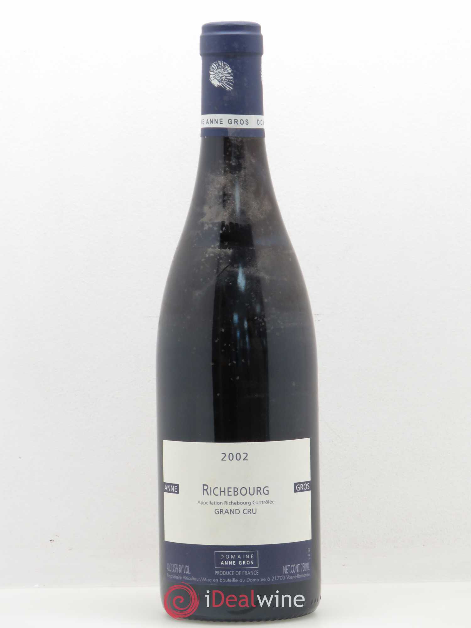 Richebourg Grand Cru Anne Gros 2002 - Lot de 1 bouteille - 0
