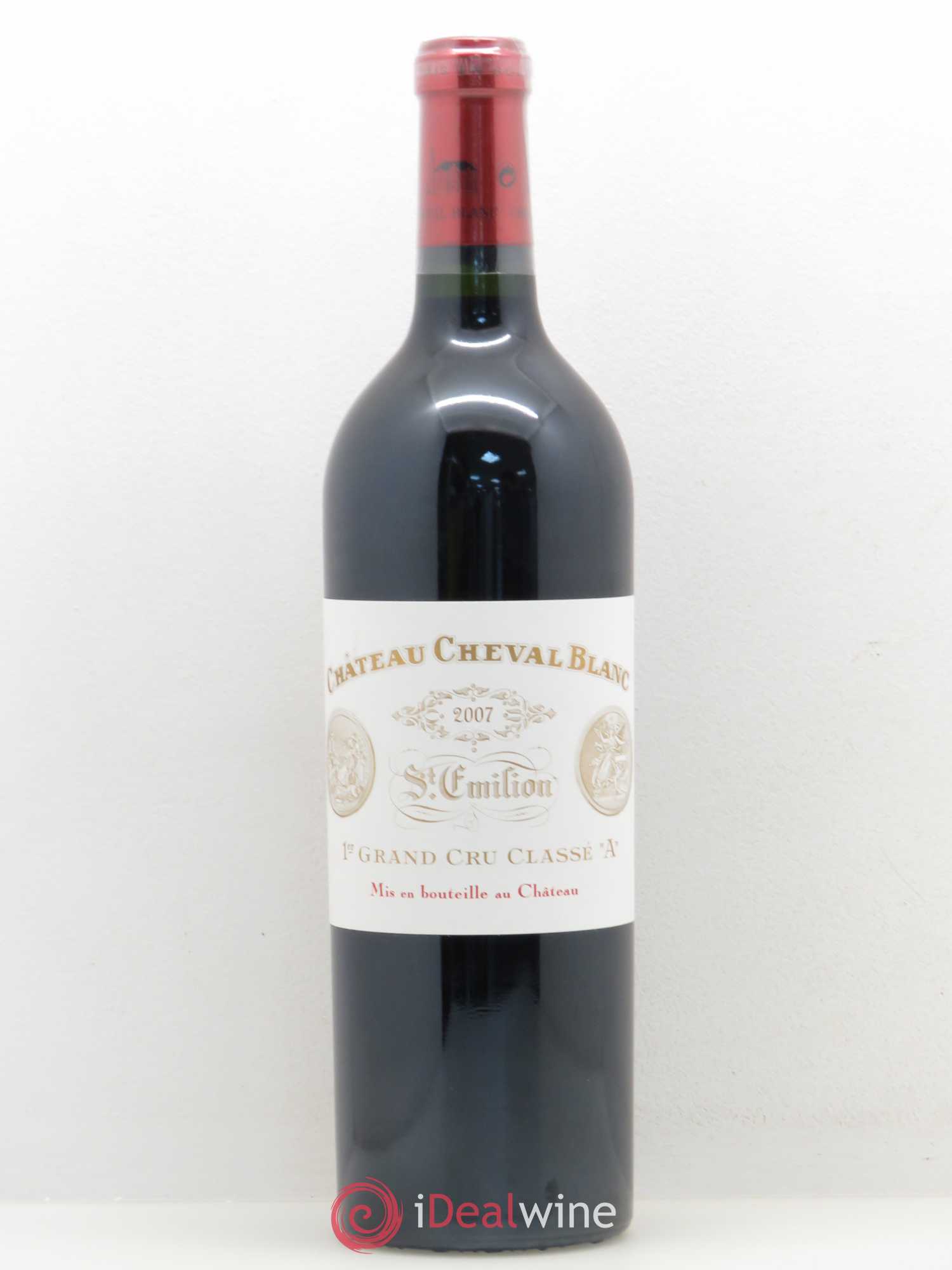 Château Cheval Blanc 1er Grand Cru Classé A 2007 - Lot de 1 bouteille - 0