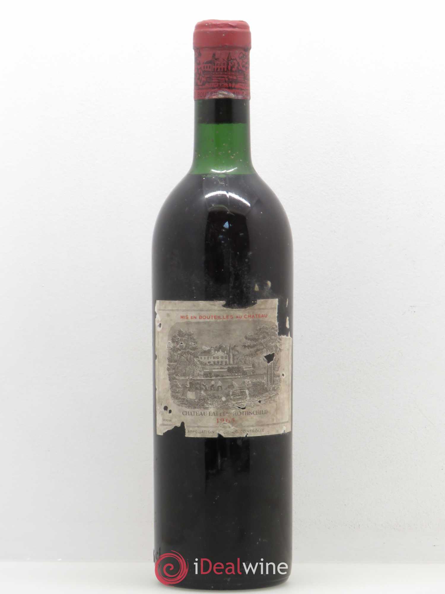 Château Lafite Rothschild 1er Grand Cru Classé 1965 - Lot de 1 bouteille - 0