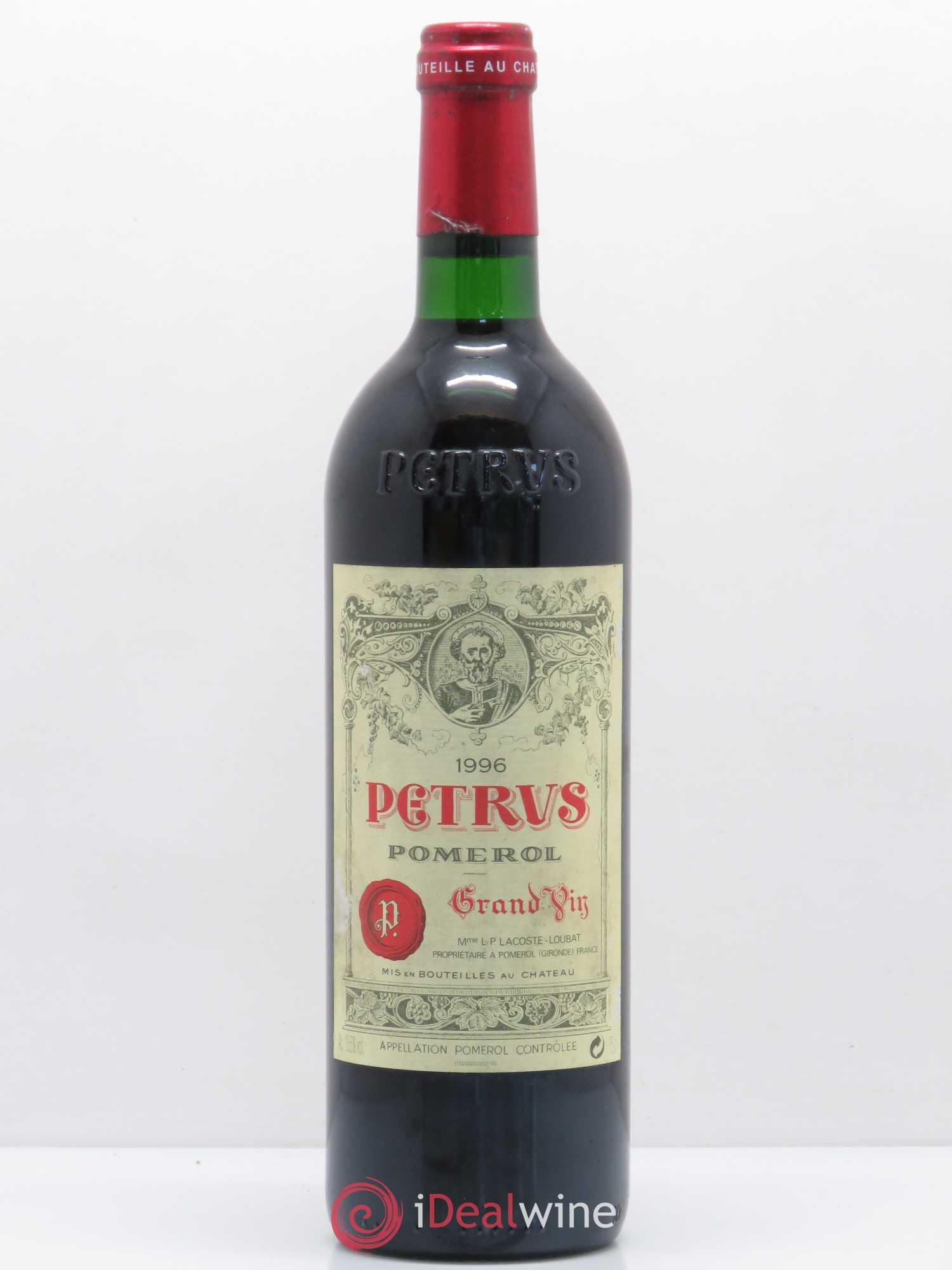 Petrus 1996 - Lot de 1 bouteille - 0