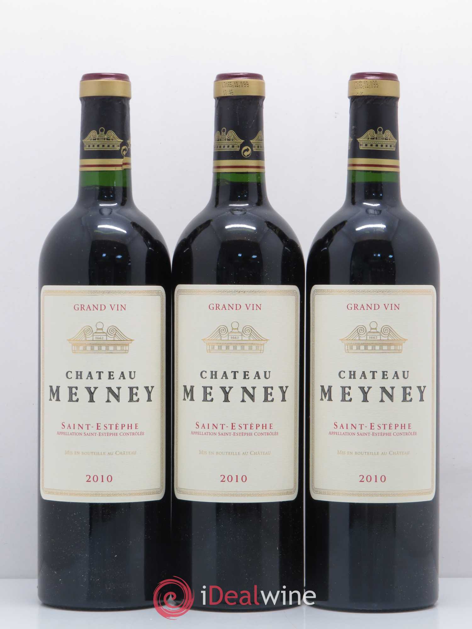 Château Meyney 2010 - Lot de 3 bouteilles - 0