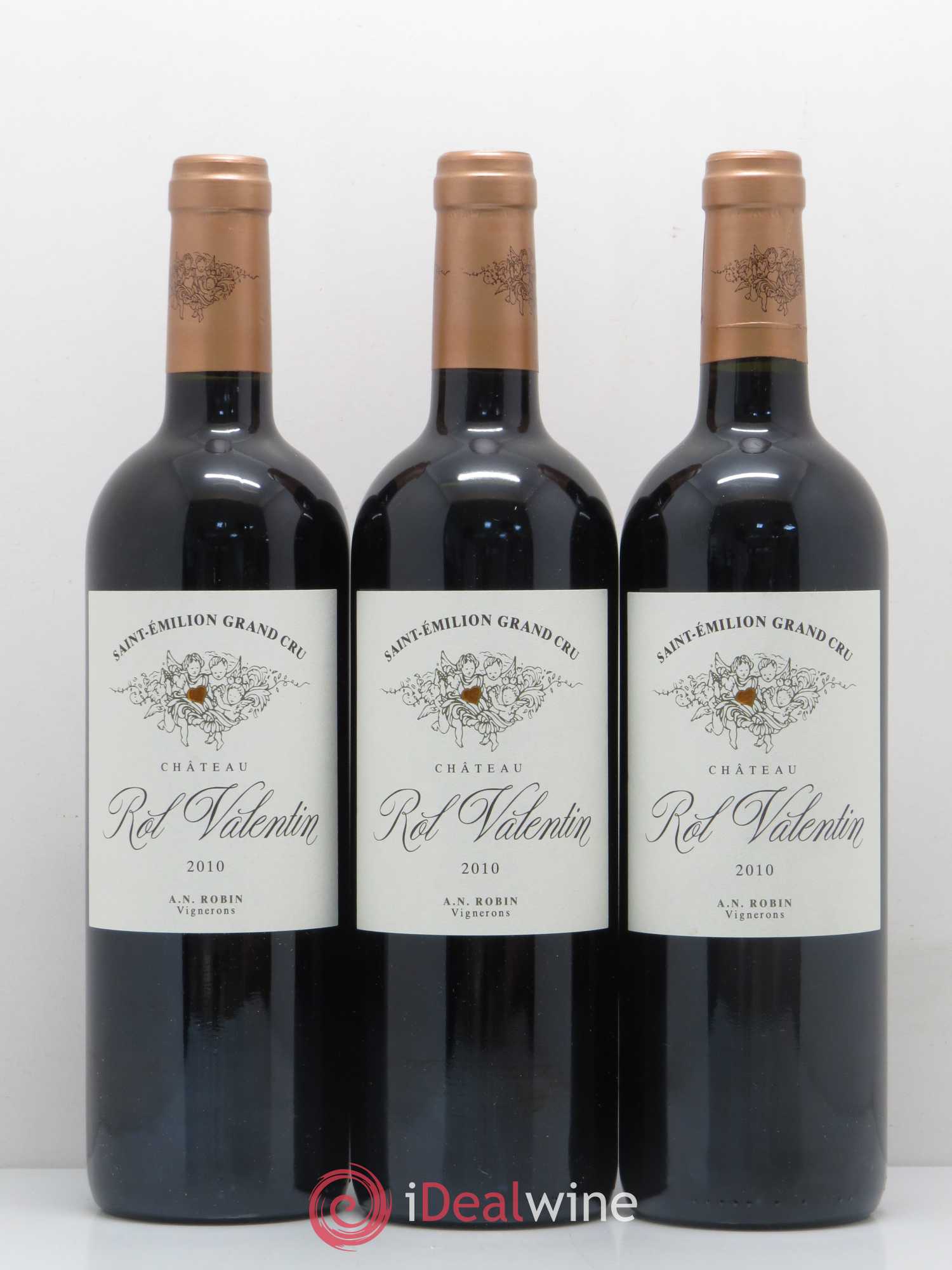 Château Rol Valentin Grand Cru Classé 2010 - Lot de 3 bouteilles - 0