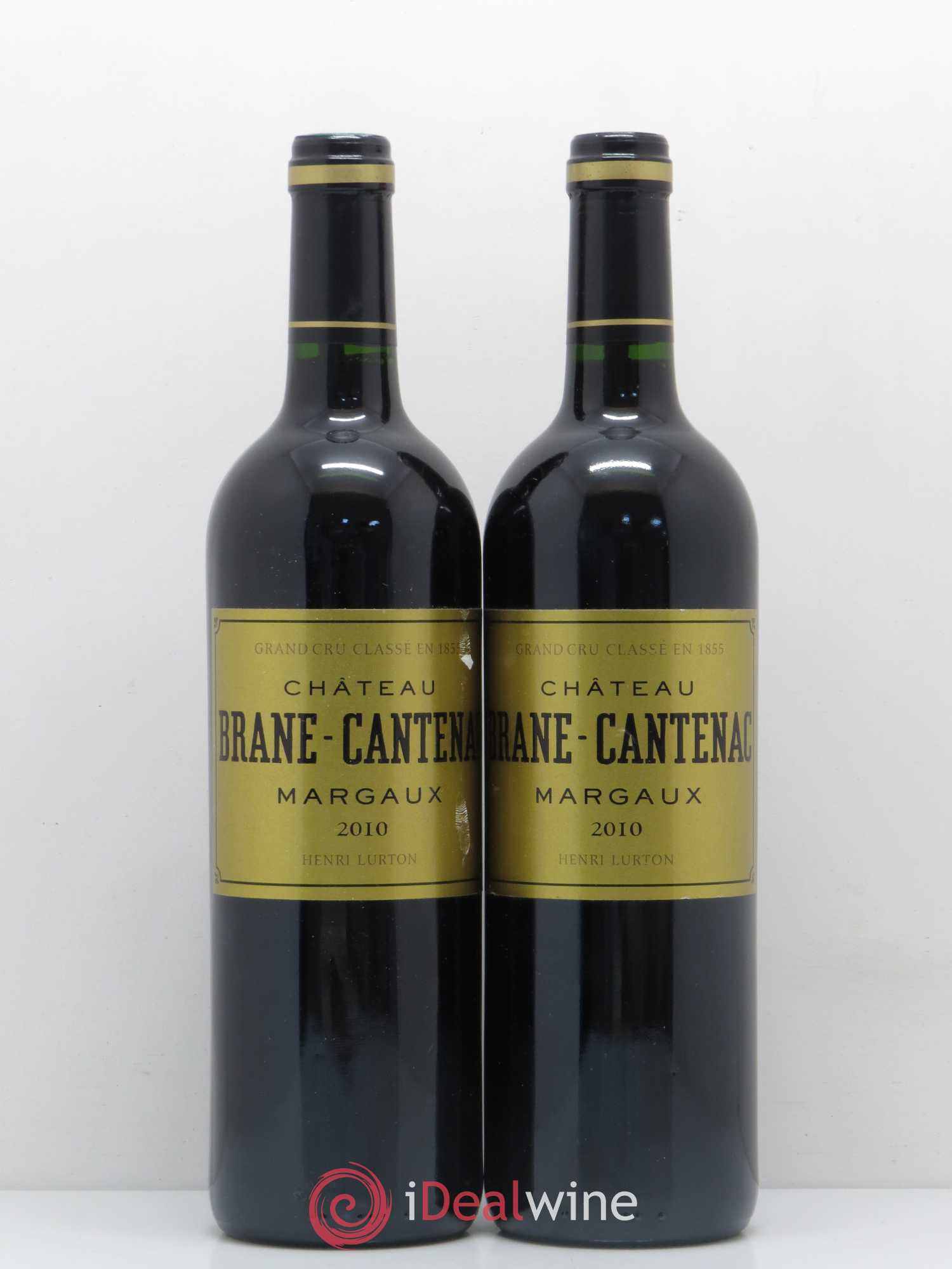 Château Brane Cantenac 2ème Grand Cru Classé 2010 - Lot de 2 bouteilles - 0