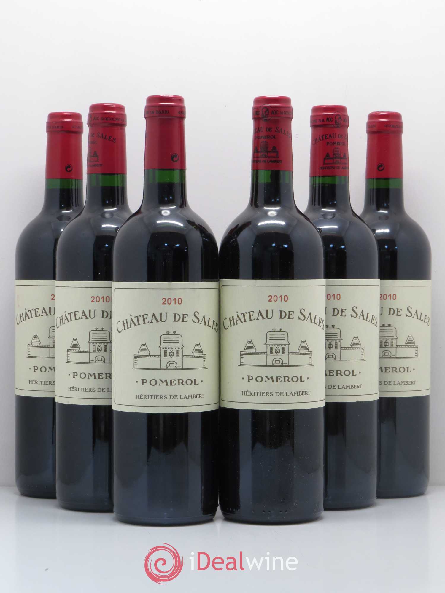 Château de Sales 2010 - Lot de 6 bouteilles - 0