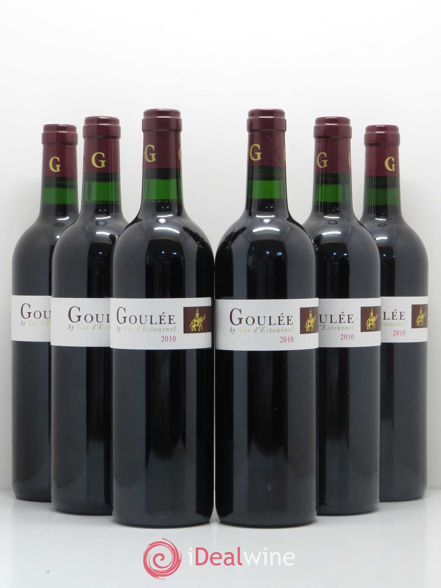 Goulée By Cos d'Estournel 2010 - Lot de 6 bouteilles - 0