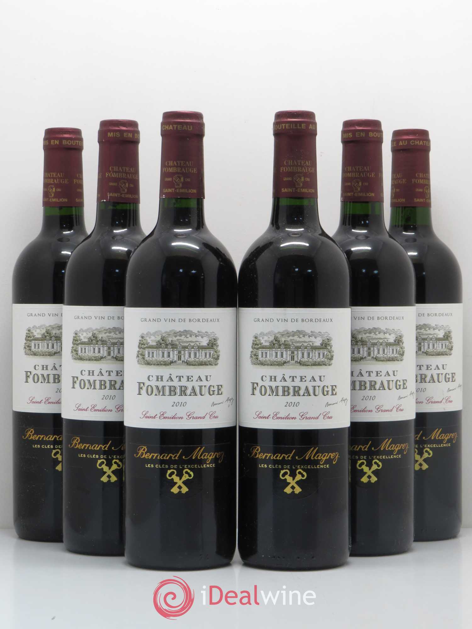 Château Fombrauge Grand Cru Classé 2010 - Lot de 6 bouteilles - 0
