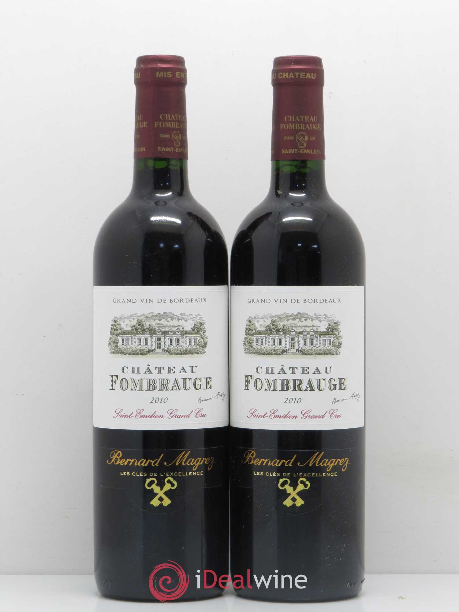 Château Fombrauge Grand Cru Classé 2010 - Lot de 2 bouteilles - 0