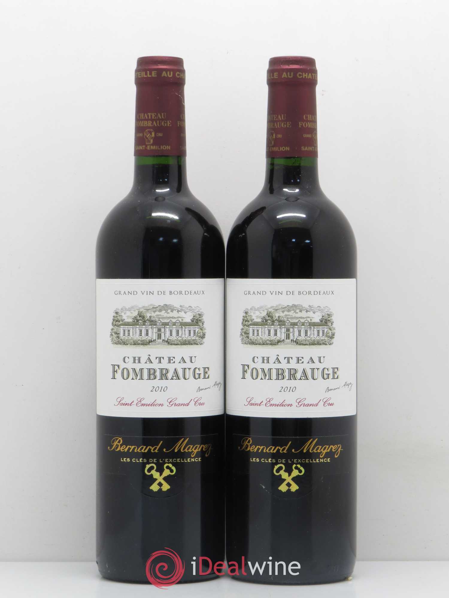 Château Fombrauge Grand Cru Classé 2010 - Lot de 2 bouteilles - 0