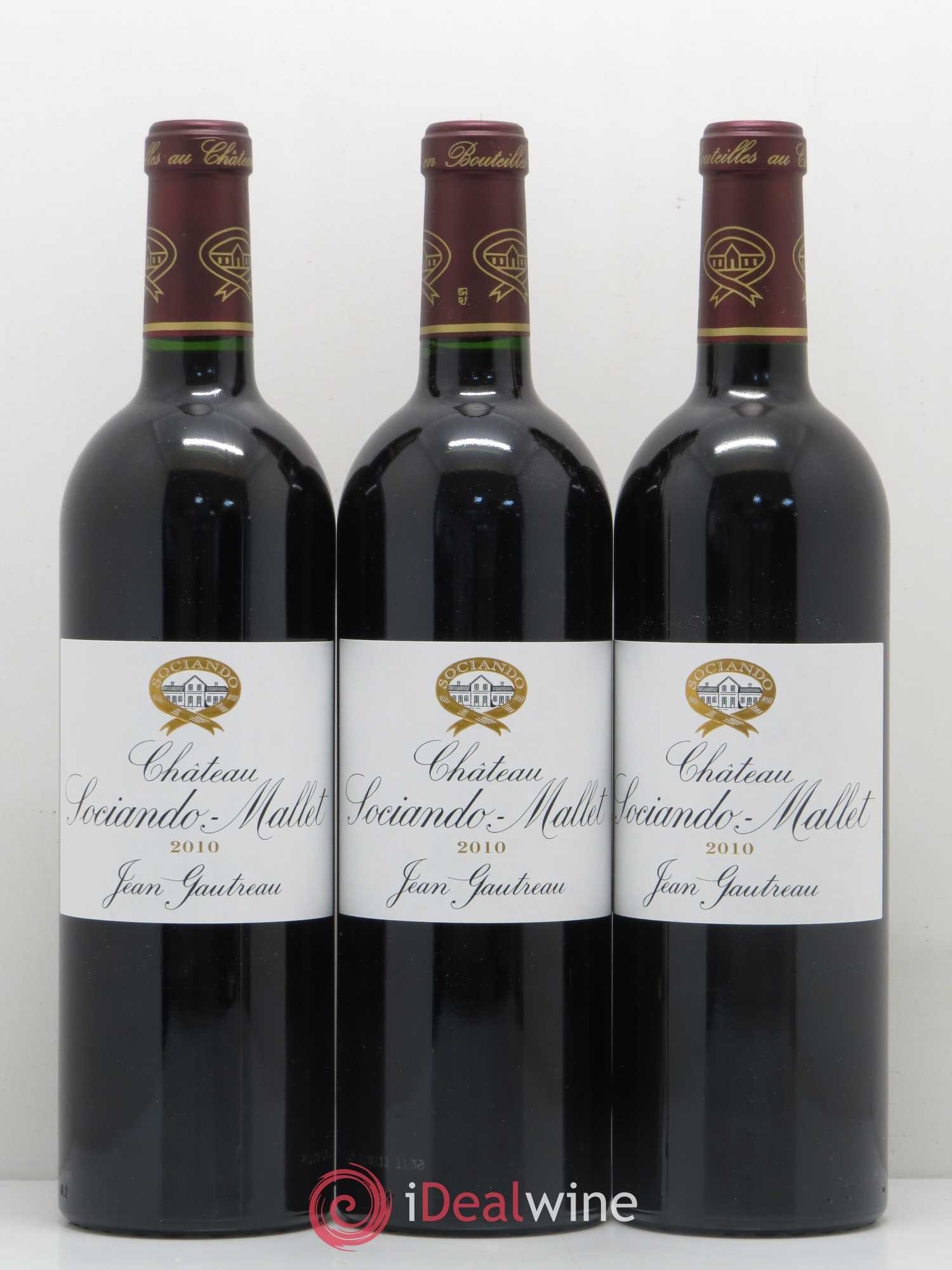 Château Sociando Mallet 2010 - Lot de 12 bouteilles - 3