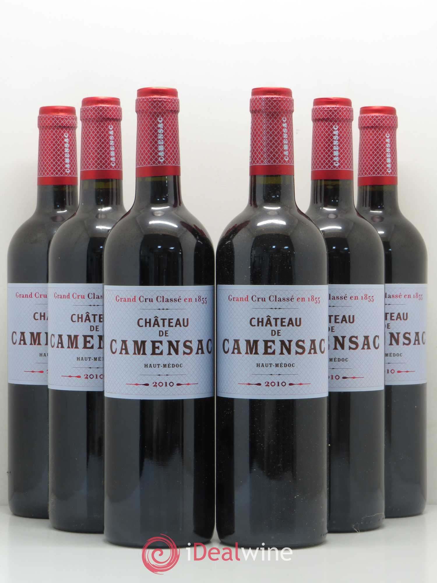 Château Camensac 5ème Grand Cru Classé 2010 - Lot de 6 bouteilles - 0