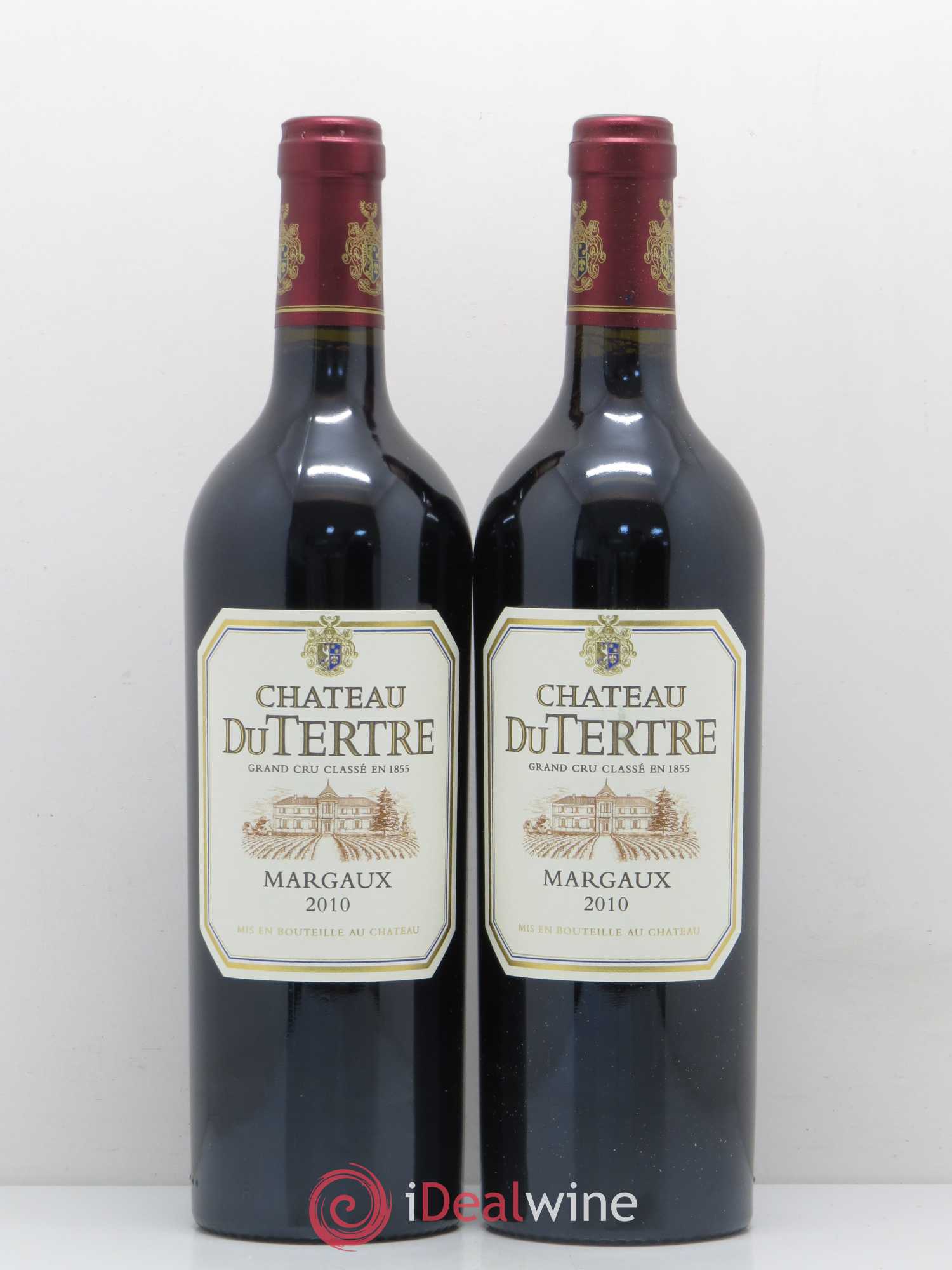 Château du Tertre 5ème Grand Cru Classé 2010 - Lot de 2 bouteilles - 0
