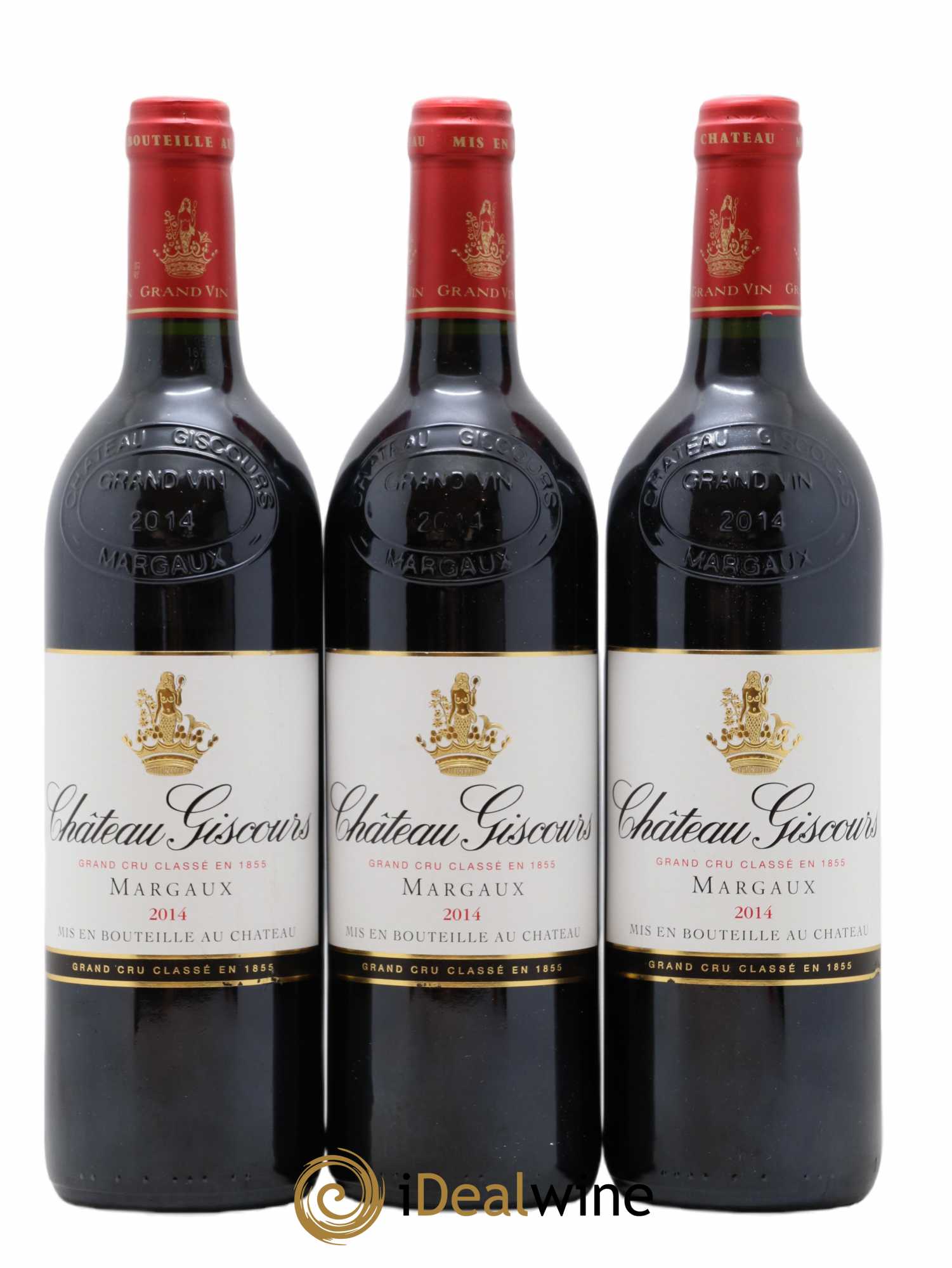 Château Giscours 3ème Grand Cru Classé 2014 - Lot de 3 bouteilles - 0