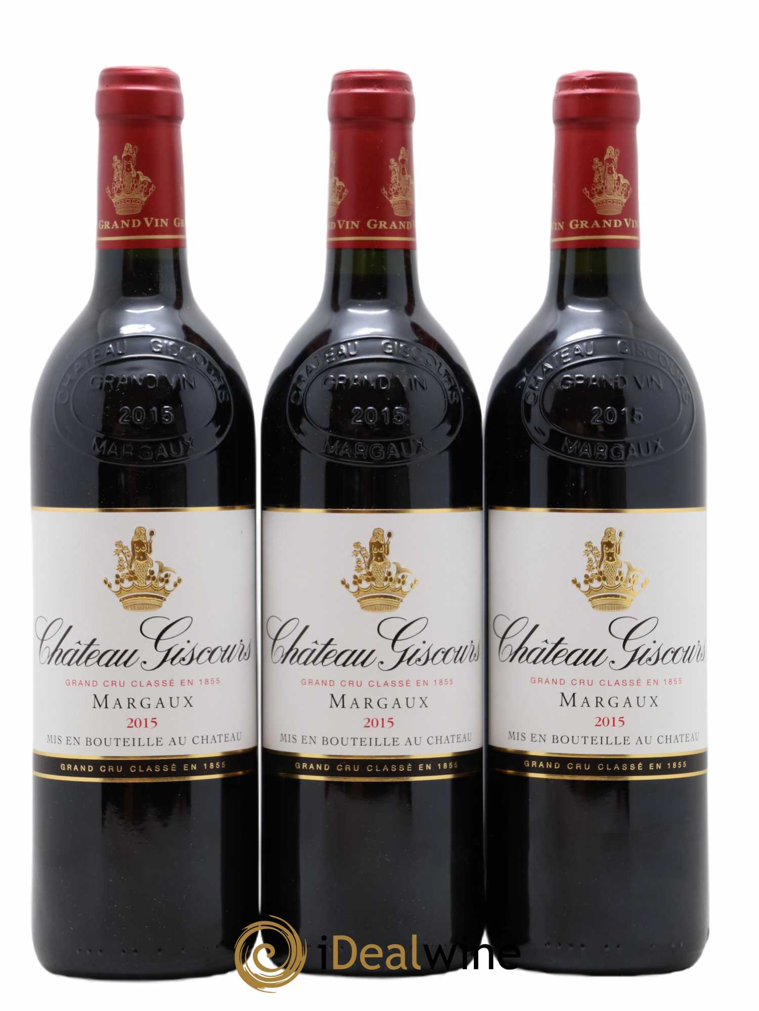 Château Giscours 3ème Grand Cru Classé 2015 - Lot de 3 bouteilles - 0