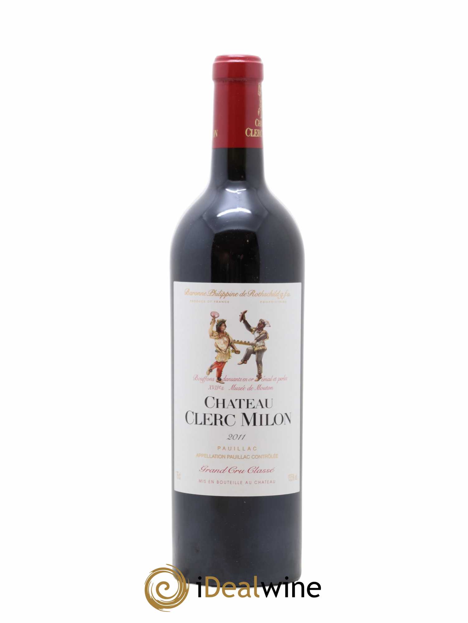 Château Clerc Milon 5ème Grand Cru Classé 2011 - Lot de 1 bouteille - 0