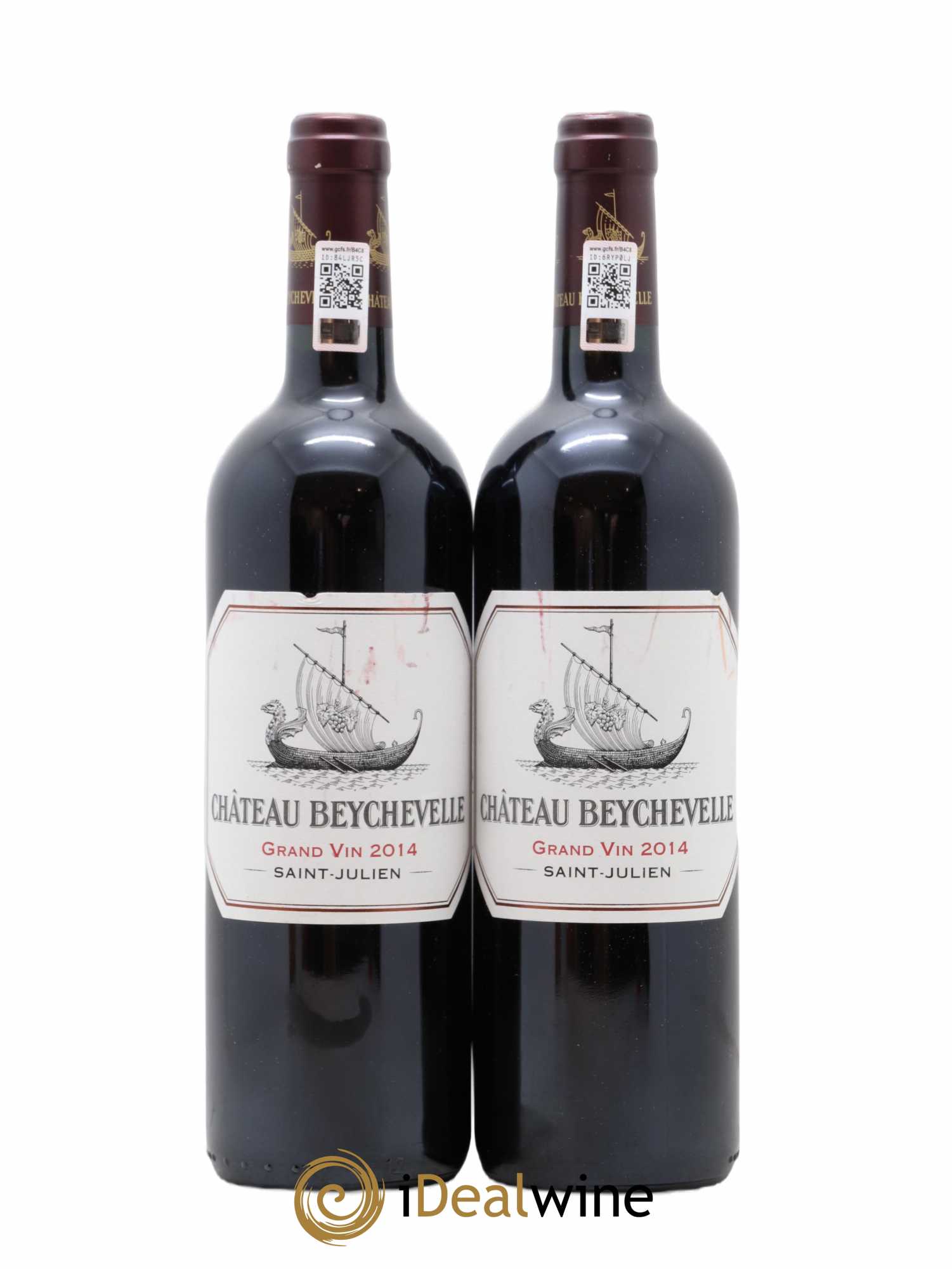 Château Beychevelle 4ème Grand Cru Classé 2014 - Lot de 2 bouteilles - 0