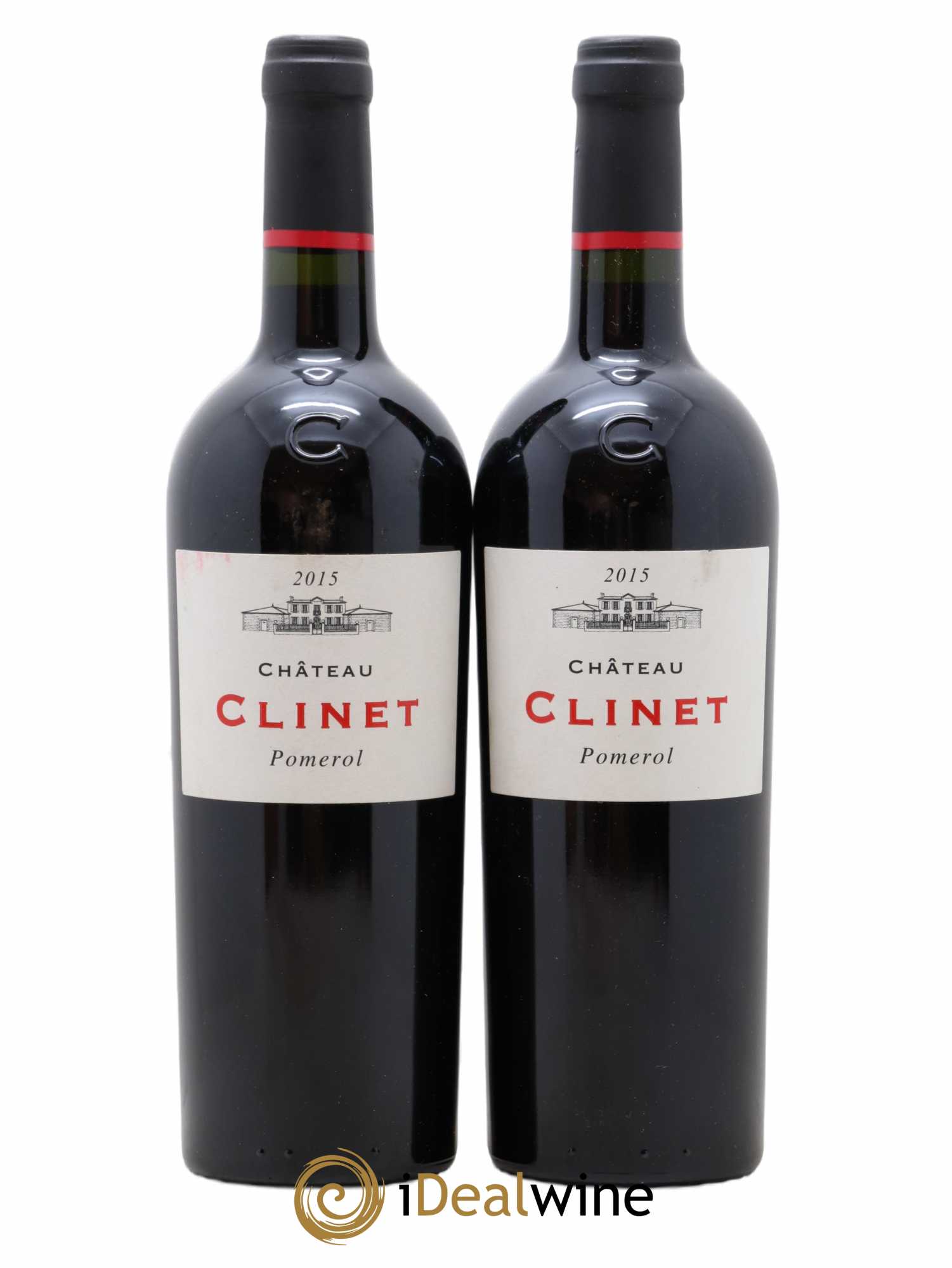 Château Clinet 2015 - Lot de 2 bouteilles - 0