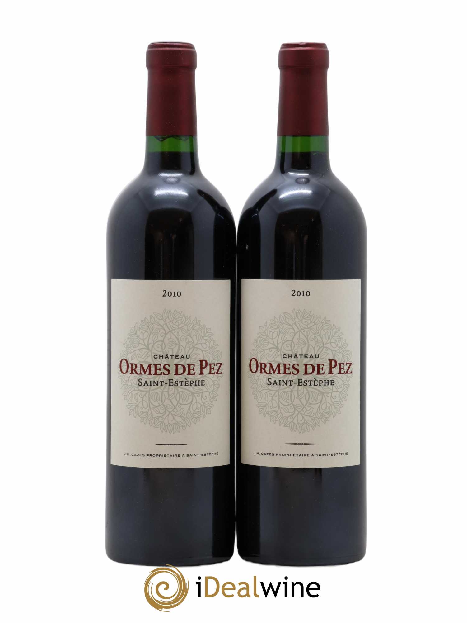 Château les Ormes de Pez 2010 - Lot de 2 bouteilles - 0