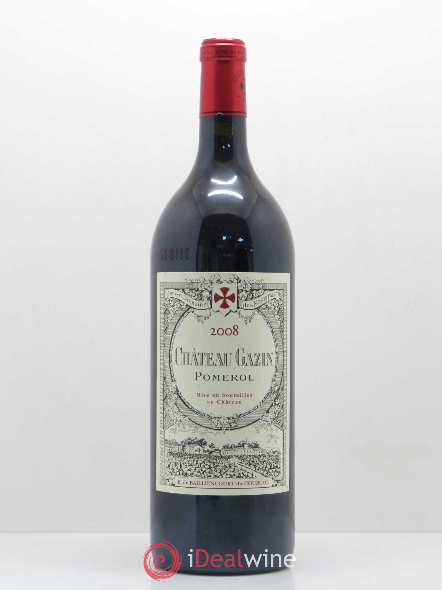 Château Gazin 2008 - Lot de 1 magnum - 0