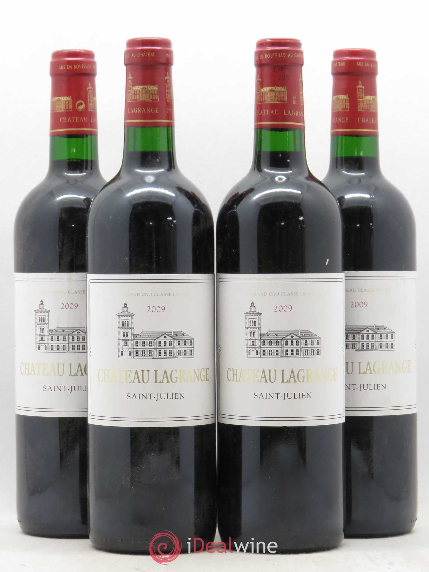 Château Lagrange 3ème Grand Cru Classé 2009 - Lot de 4 bouteilles - 0