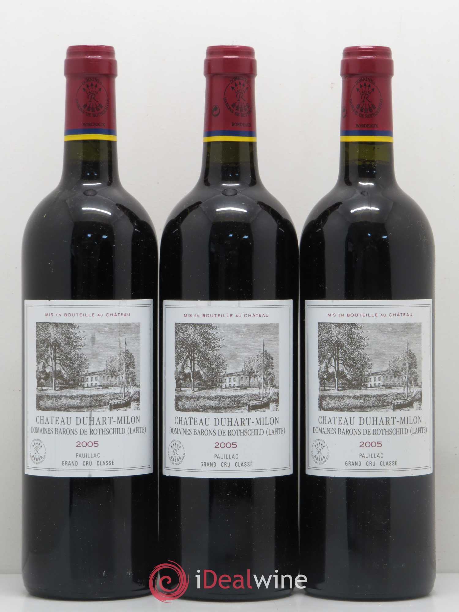 Château Duhart-Milon 4ème Grand Cru Classé 2005 - Lot de 6 bouteilles - 1