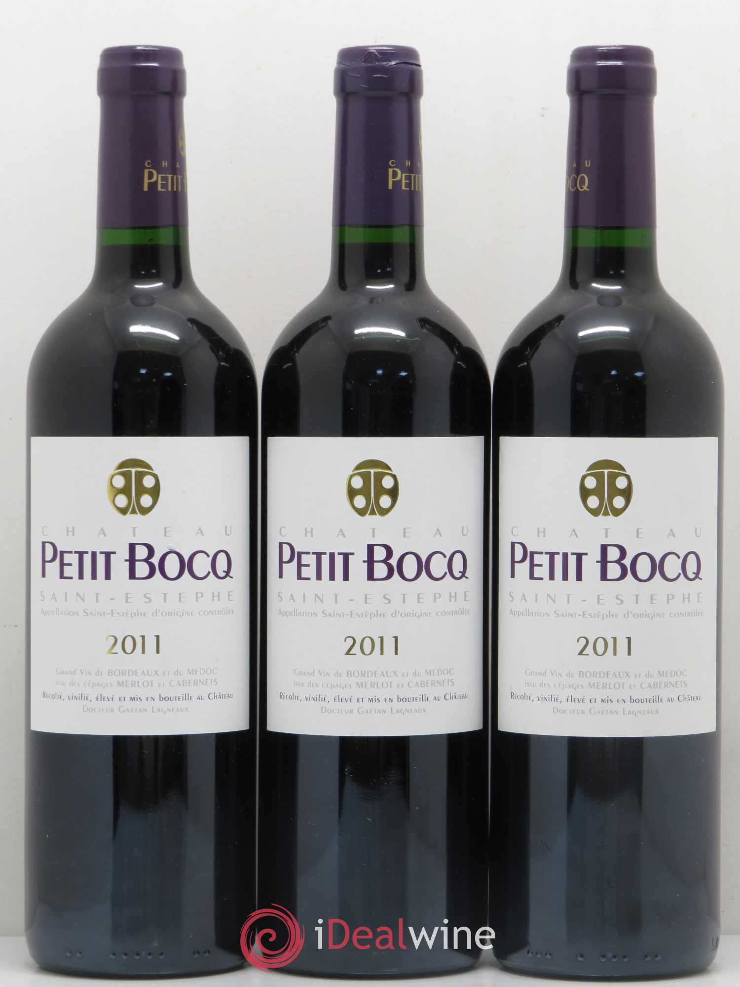 Château Petit Bocq Cru Bourgeois 2011 - Lot de 6 bouteilles - 1