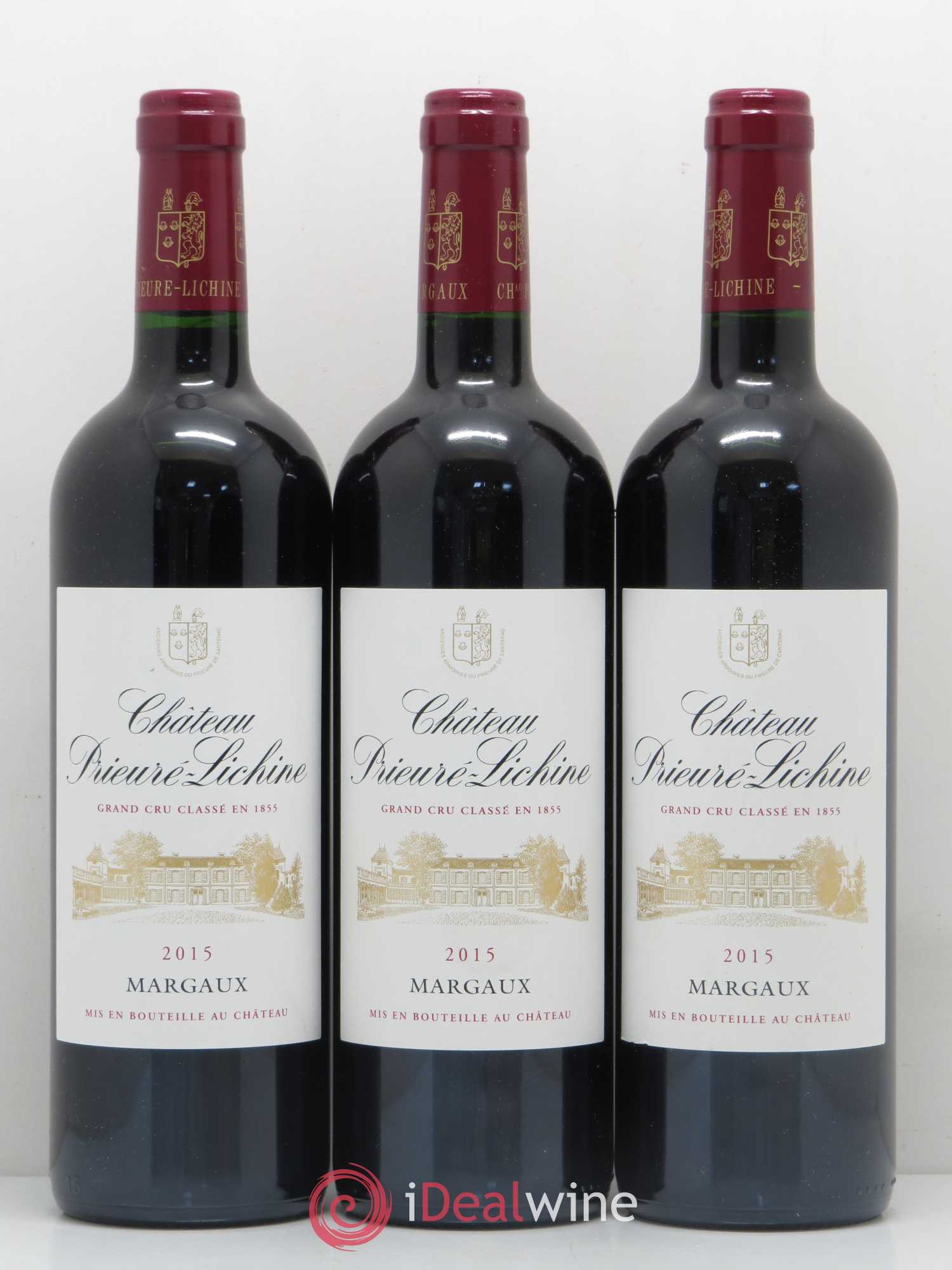 Château Prieuré Lichine 4ème Grand Cru Classé 2015 - Lot de 6 bouteilles - 1