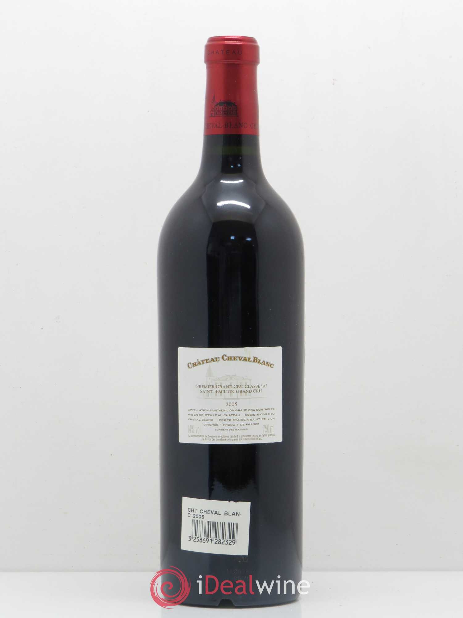 Château Cheval Blanc 1er Grand Cru Classé A 2005 - Lot de 1 bouteille - 1