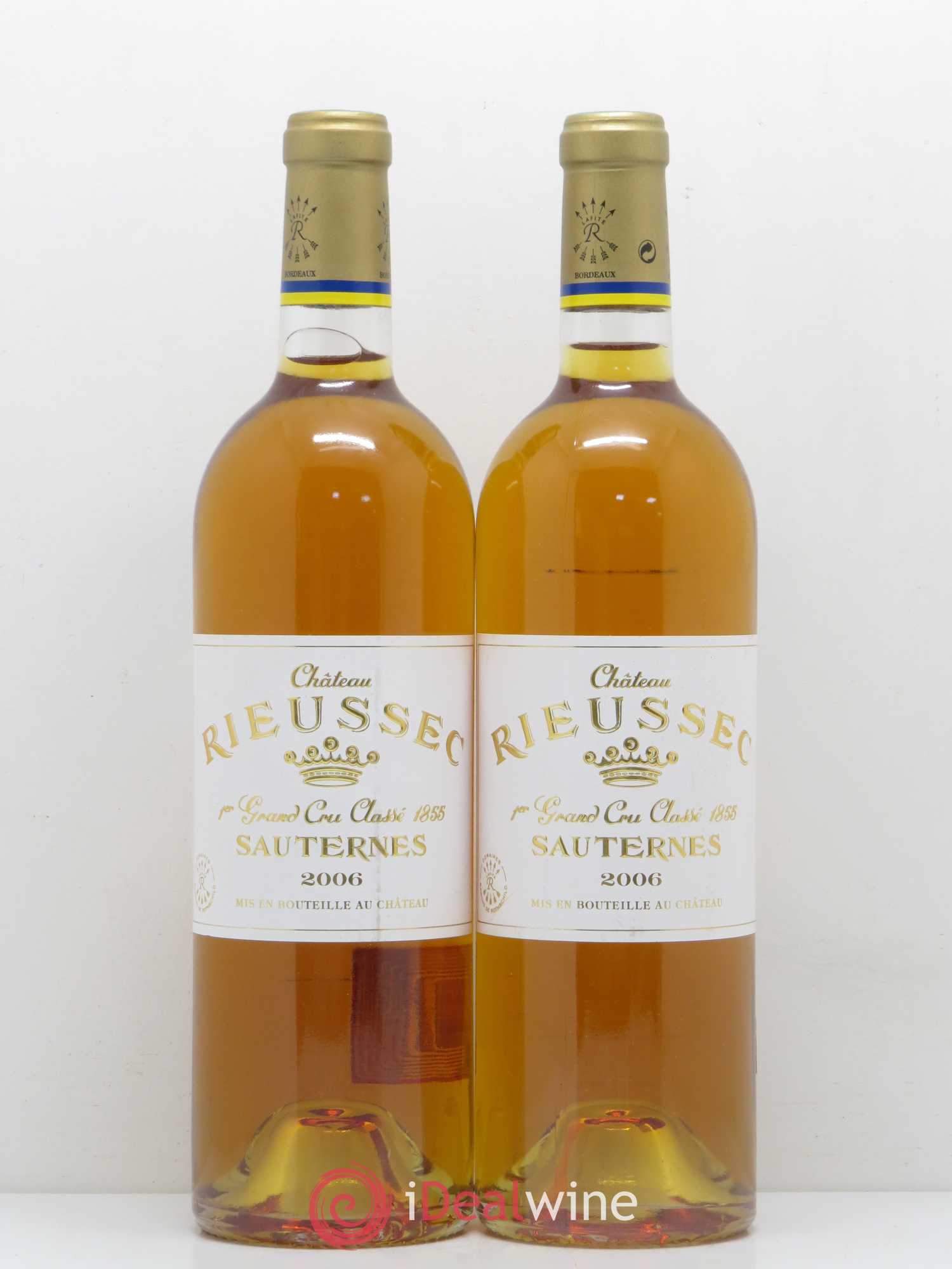 Château Rieussec 1er Grand Cru Classé 2006 - Lotto di 2 bottiglie - 0