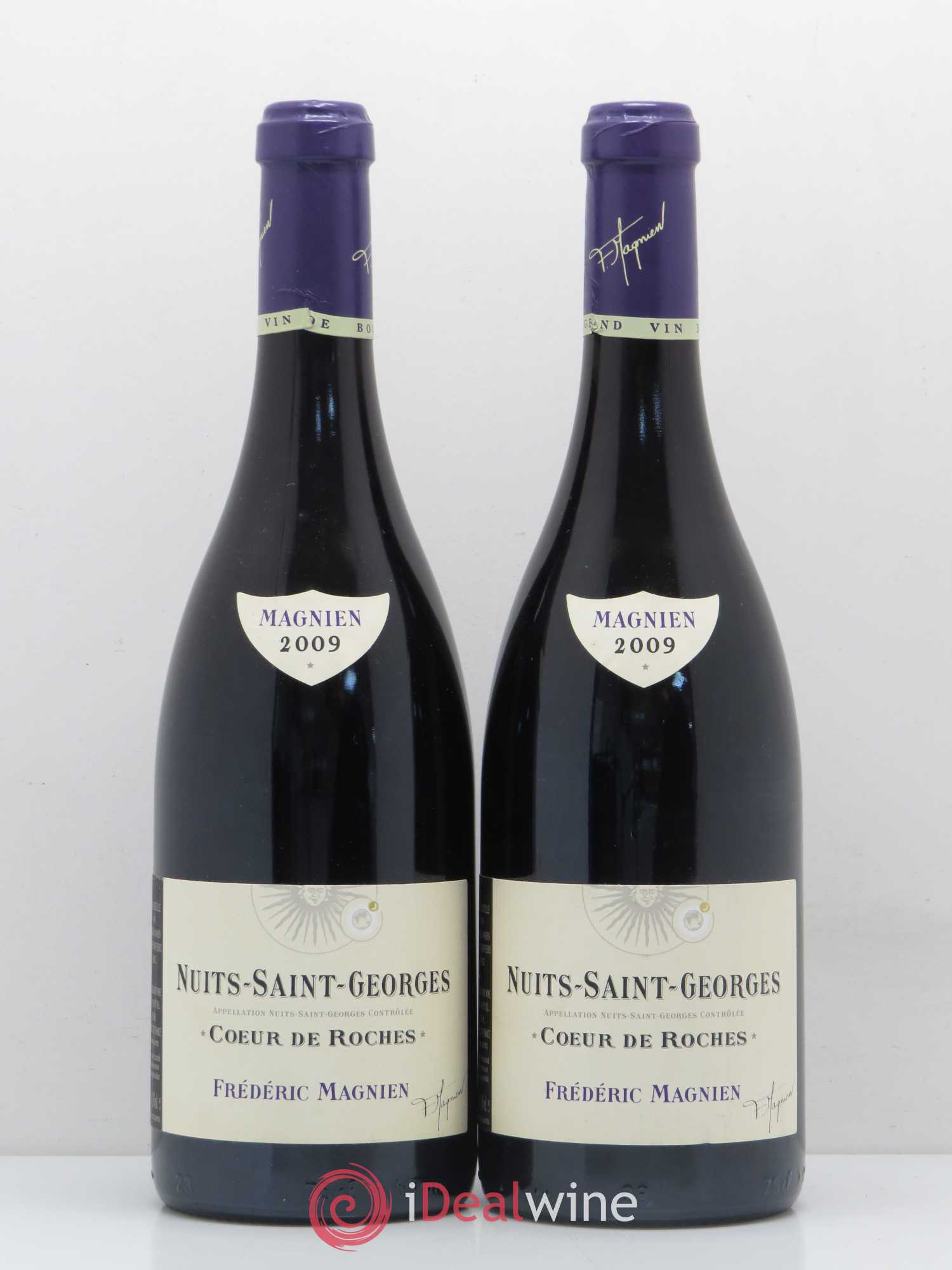 Nuits-Saint-Georges Coeur de Roche Frédéric Magnien 2009 - Lot of 2 bottles - 0
