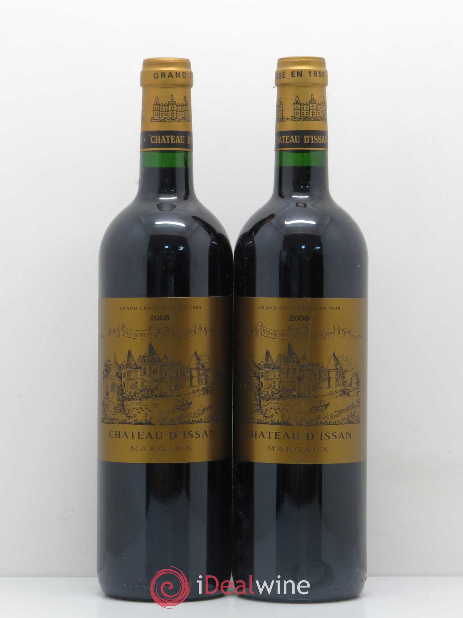 Château d'Issan 3ème Grand Cru Classé 2008 - Lot de 2 bouteilles - 0