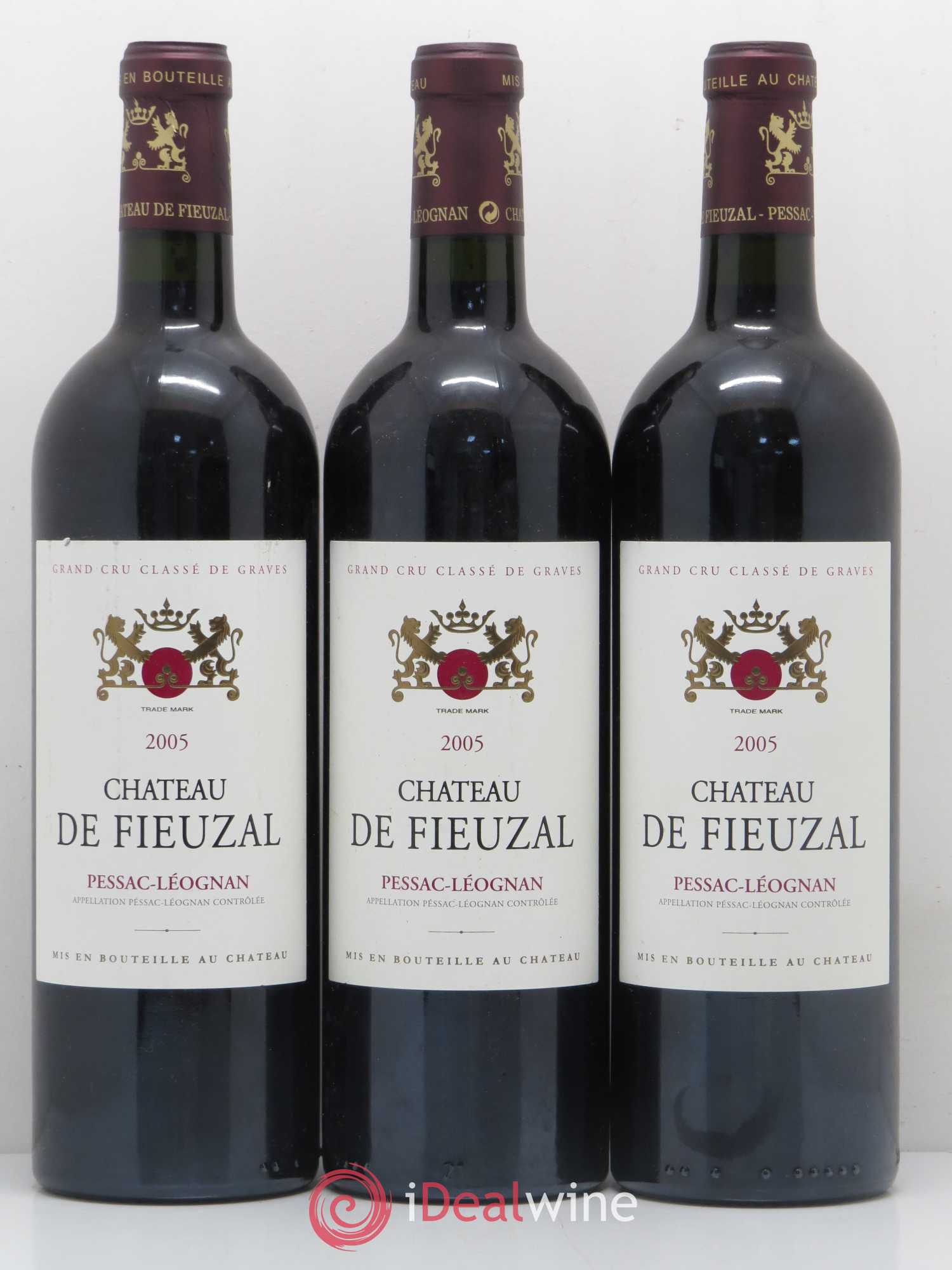 Château de Fieuzal Cru Classé de Graves 2005 - Lot de 6 bouteilles - 1