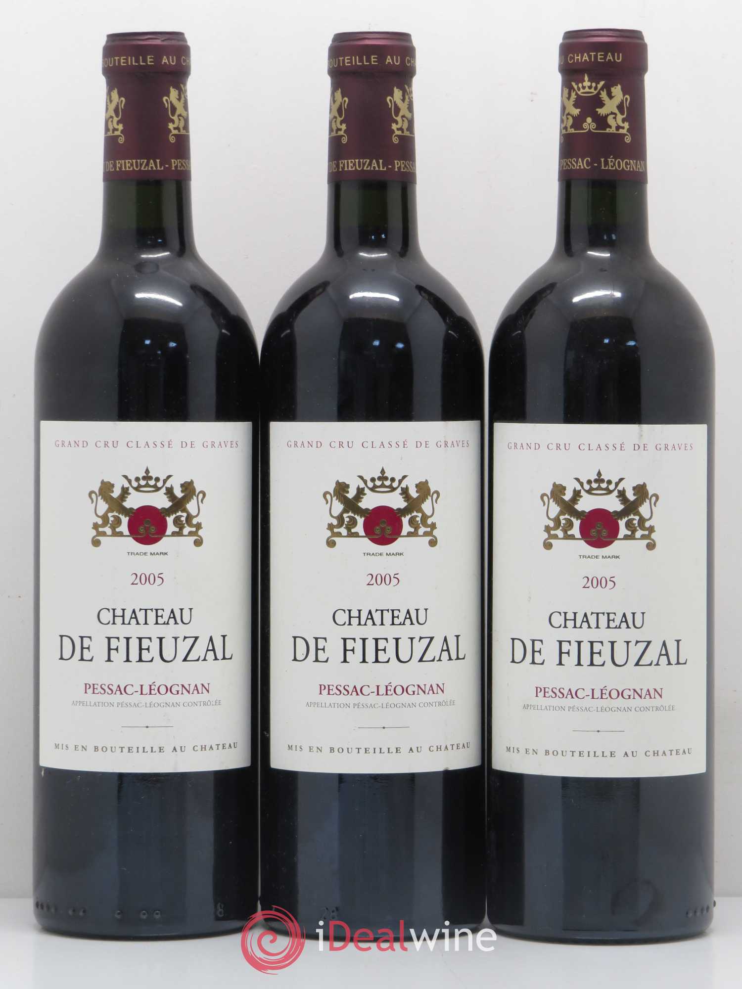 Château de Fieuzal Cru Classé de Graves 2005 - Lot de 6 bouteilles - 2
