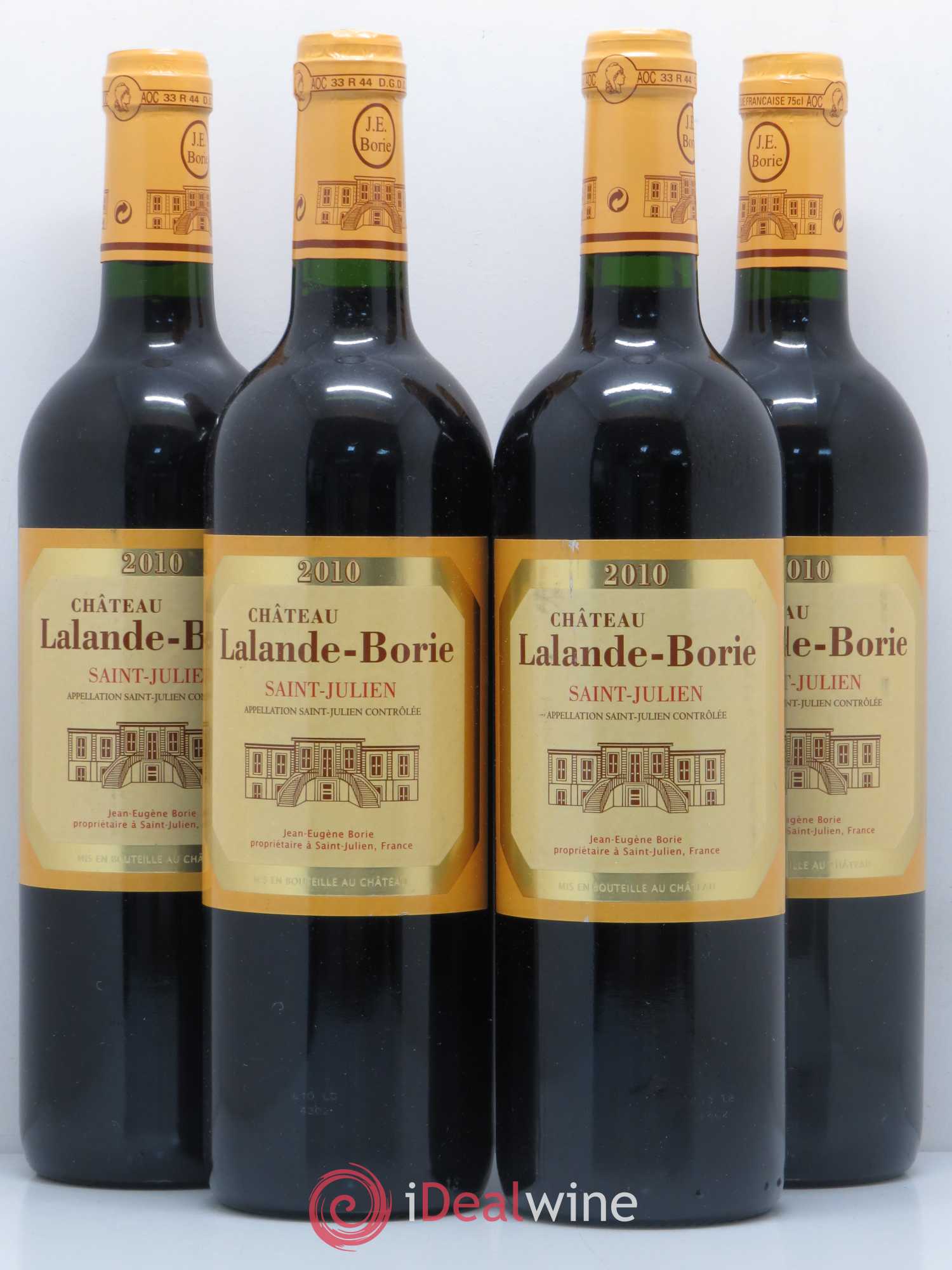 Château Lalande Borie 2010 - Lot de 4 bouteilles - 0