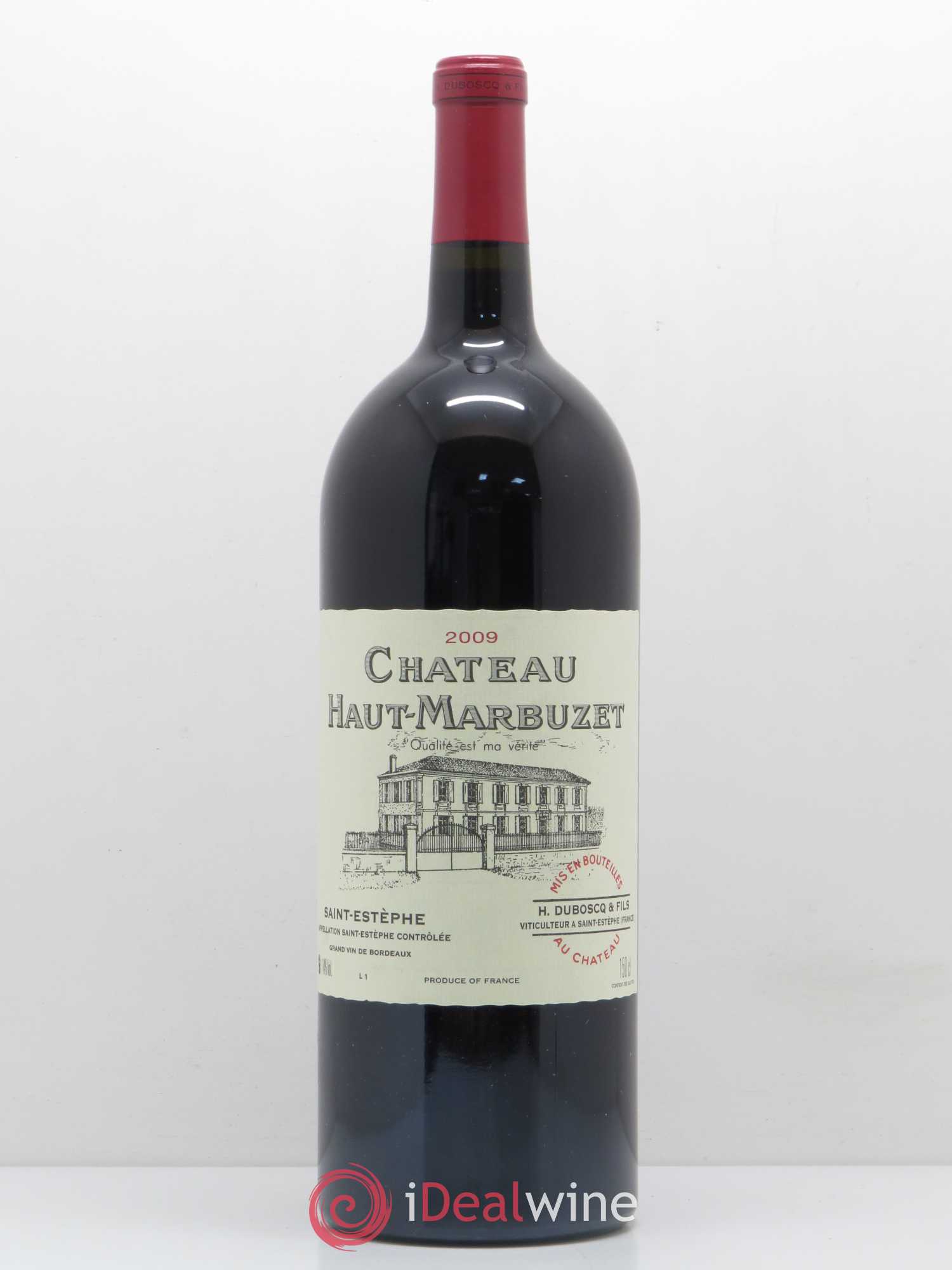 Château Haut Marbuzet 2009 - Lot de 1 magnum - 0
