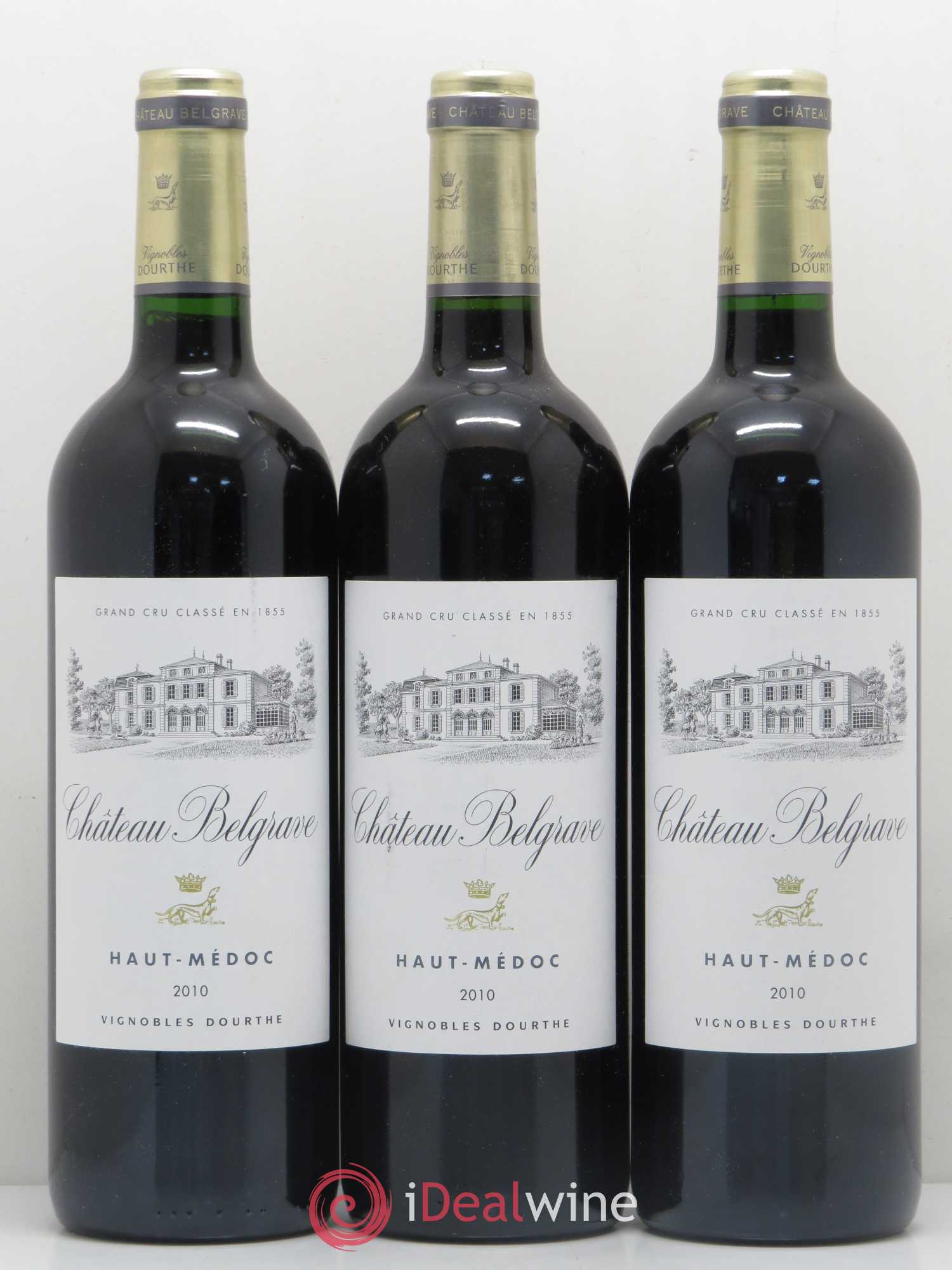Château Belgrave 5ème Grand Cru Classé 2010 - Lot of 12 bottles - 4