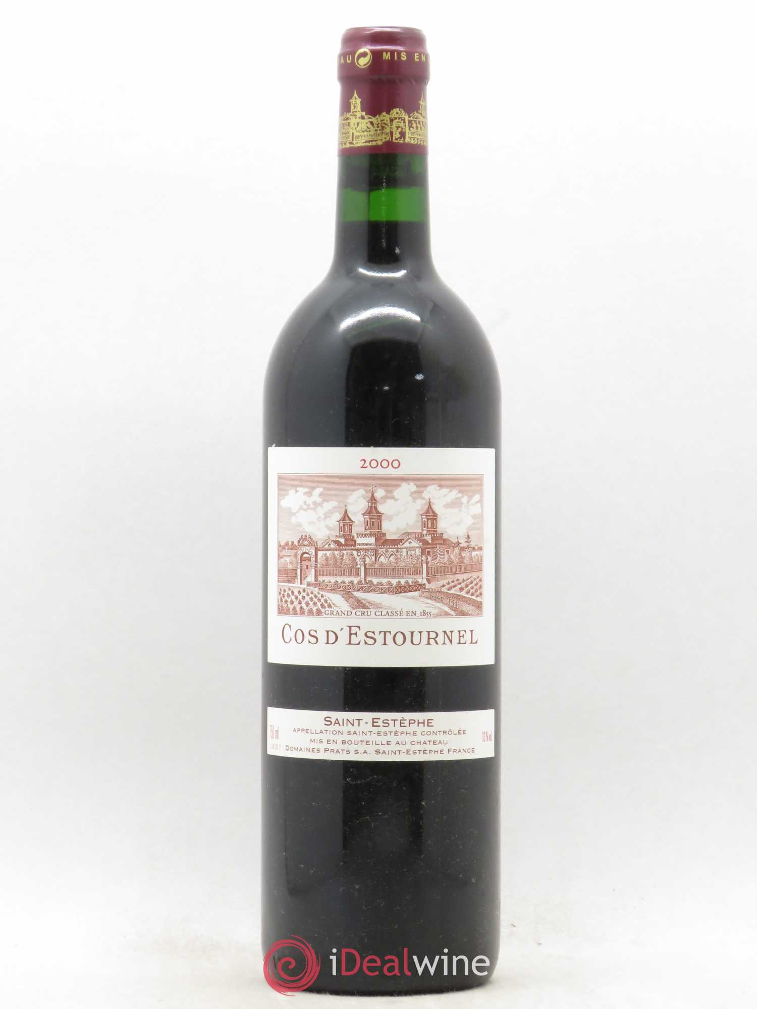 Cos d'Estournel 2ème Grand Cru Classé 2000 - Lot de 1 bouteille - 0