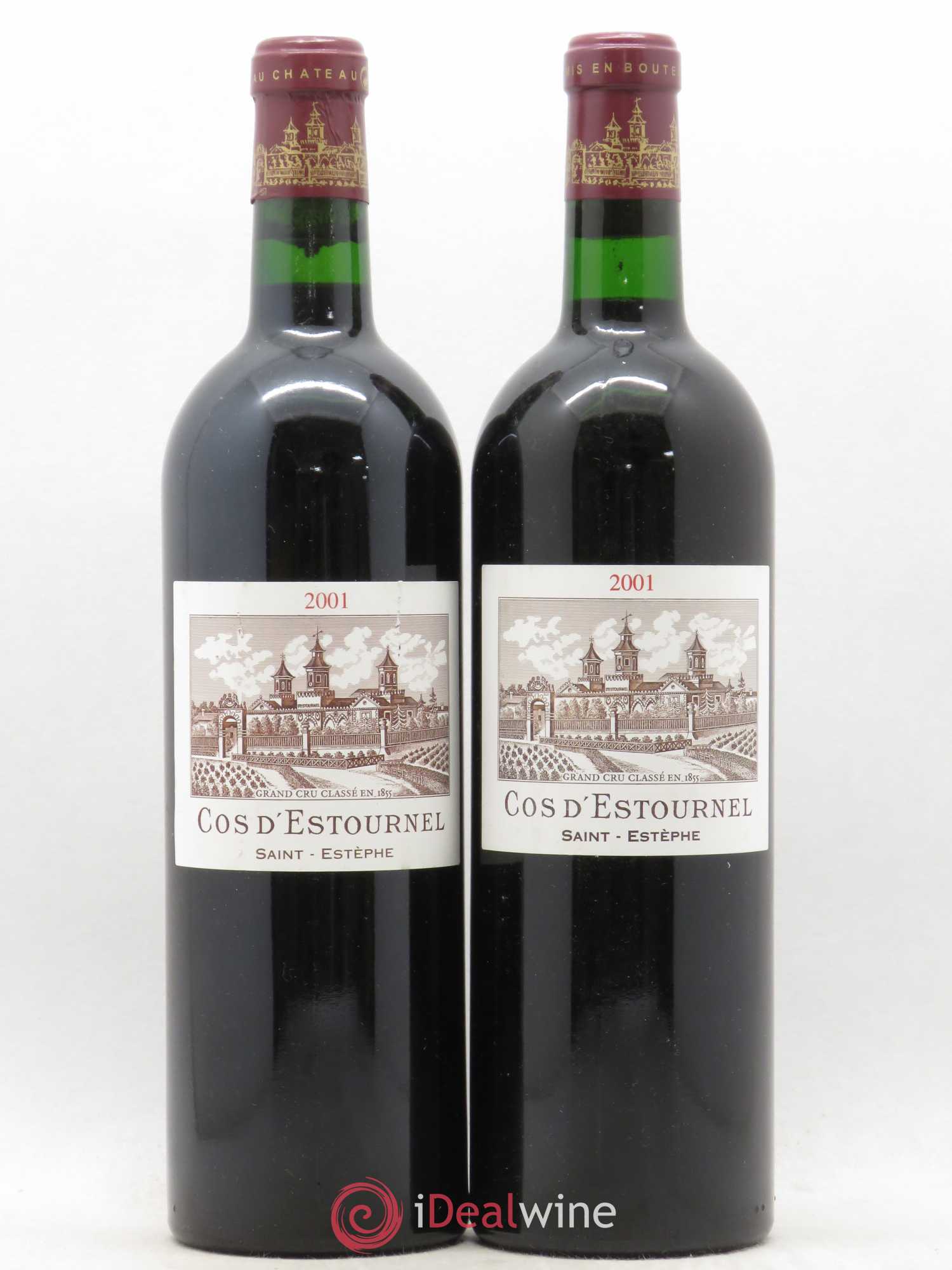 Cos d'Estournel 2ème Grand Cru Classé 2001 - Lot de 2 bouteilles - 0