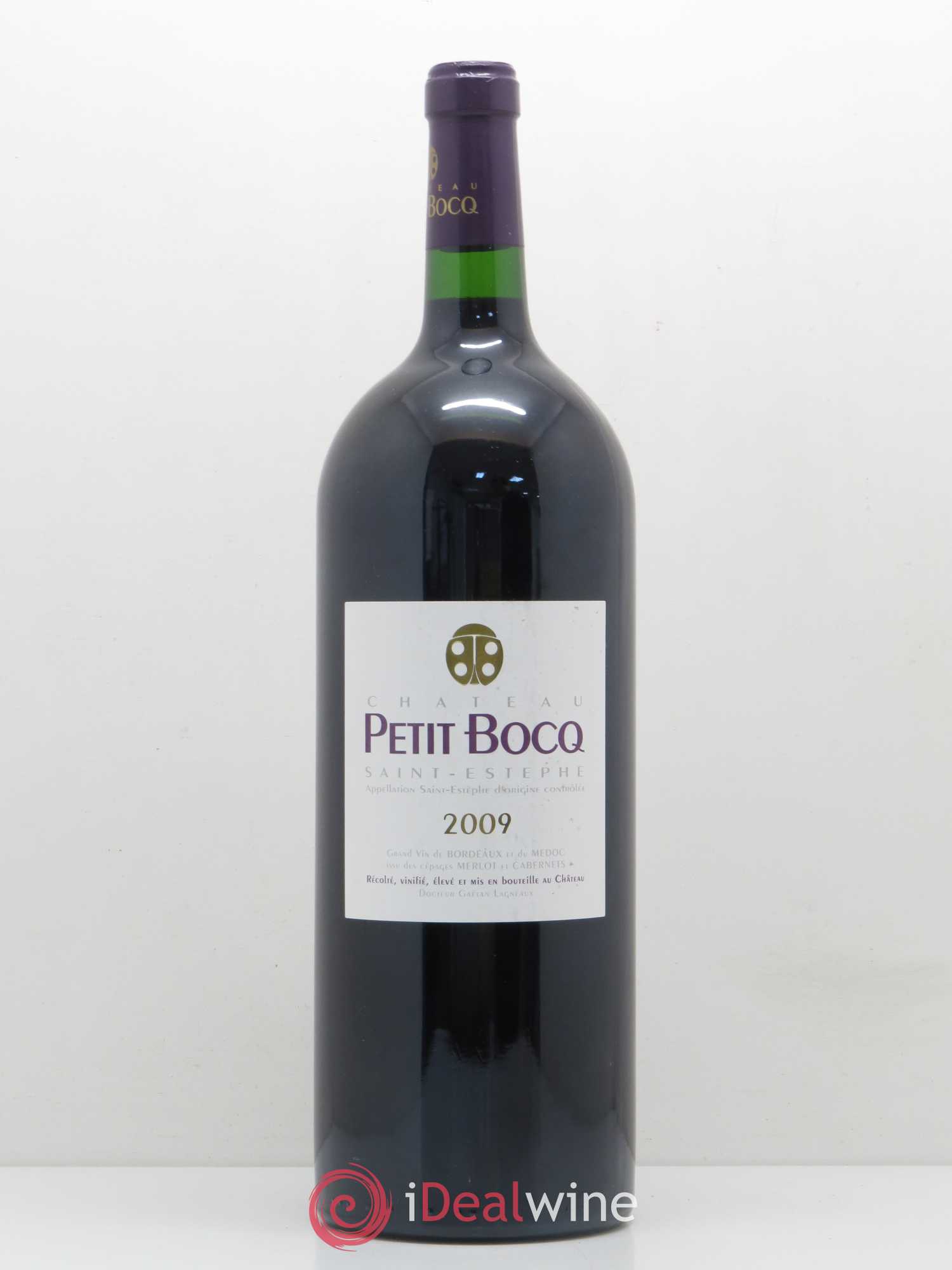 Château Petit Bocq Cru Bourgeois 2009 - Lot de 1 magnum - 0