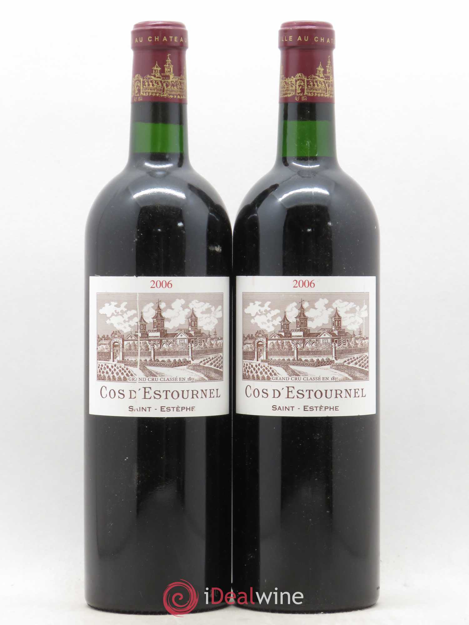 Cos d'Estournel 2ème Grand Cru Classé 2006 - Lot de 2 bouteilles - 0