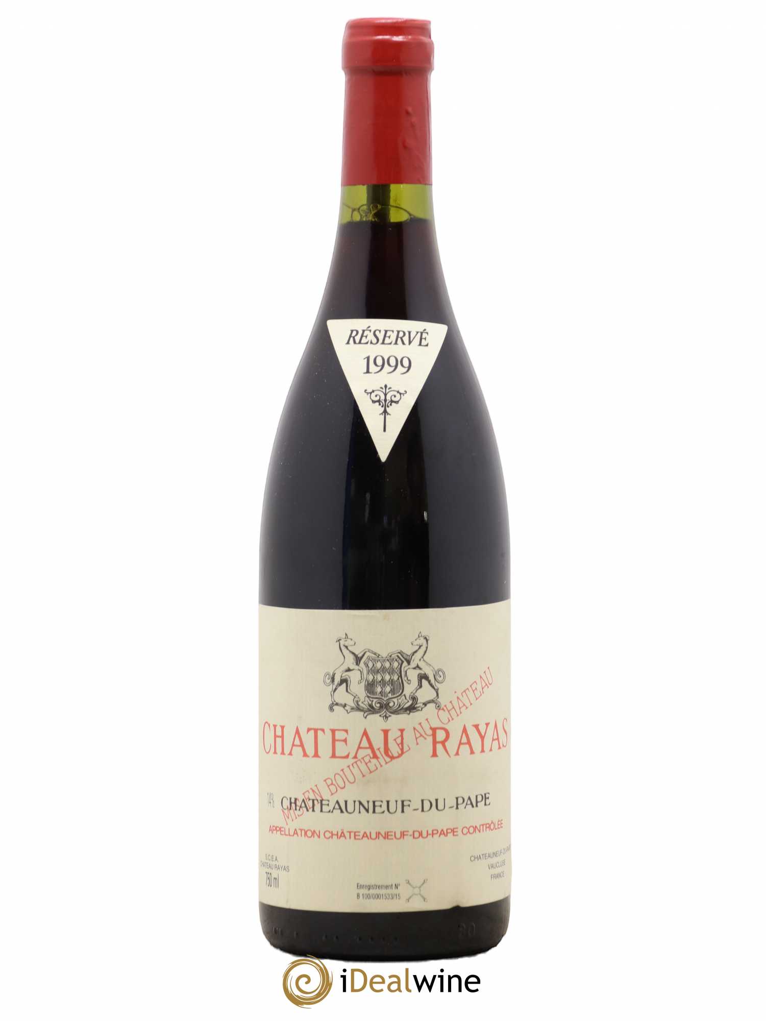 Châteauneuf-du-Pape Château Rayas Emmanuel Reynaud 1999 - Lot de 1 bouteille - 0