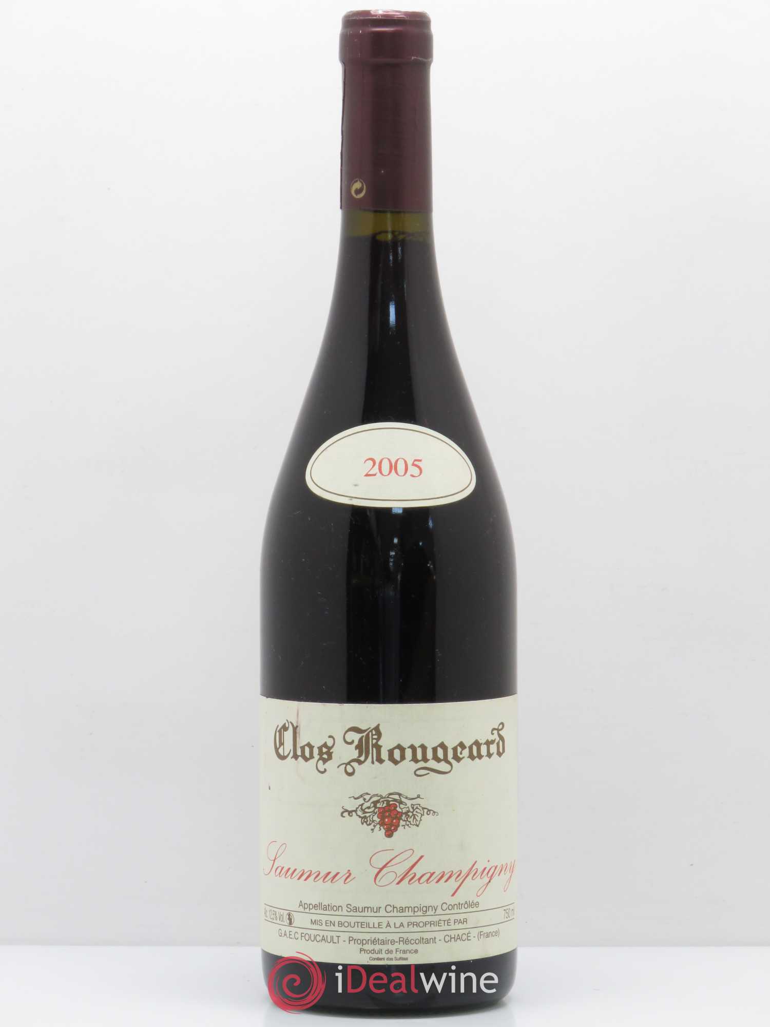 Saumur-Champigny Clos Rougeard 2005 - Lot de 1 bouteille - 0