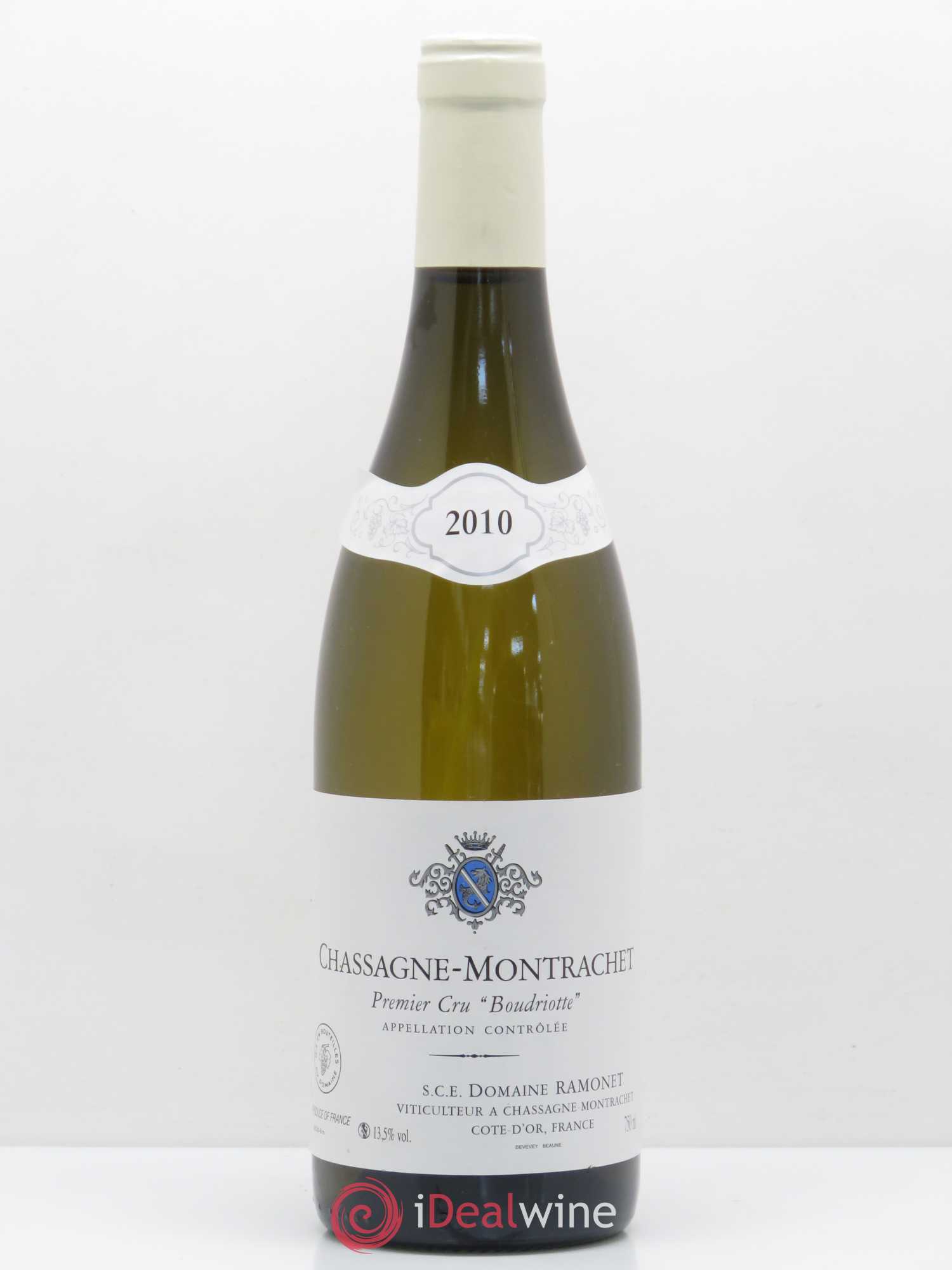 Chassagne-Montrachet 1er Cru Boudriotte Ramonet (Domaine) 2010 - Posten von 1 Flasche - 0