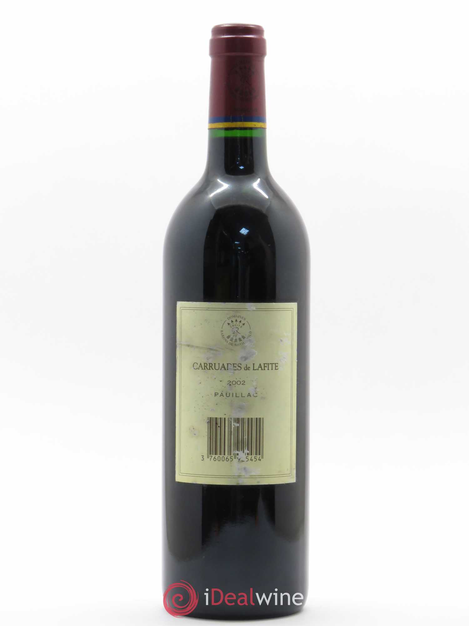 Carruades de Lafite Rothschild Second Vin 2002 - Lot de 1 bouteille - 1